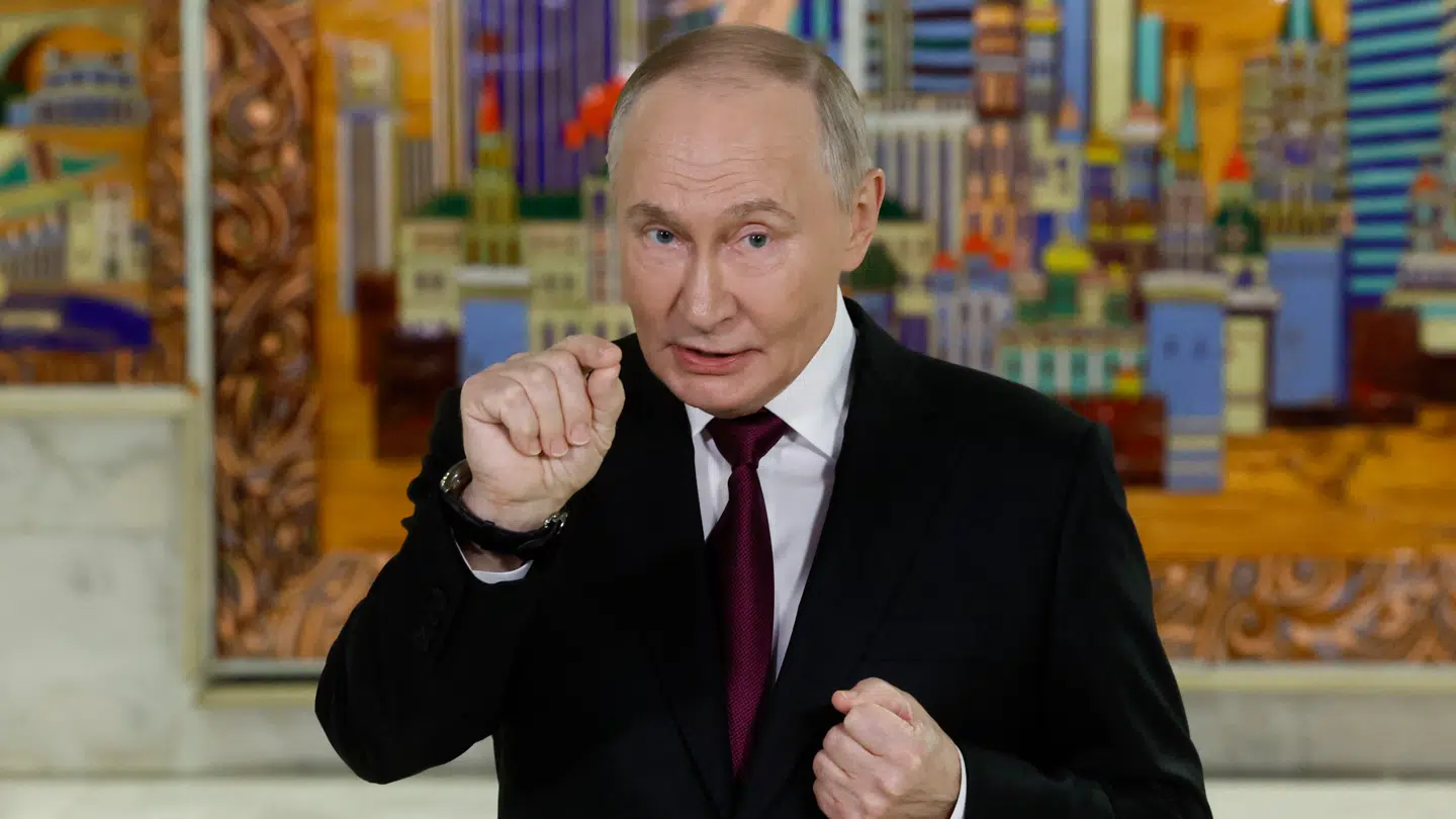 Vladimir Putin, Ruslands præsident.