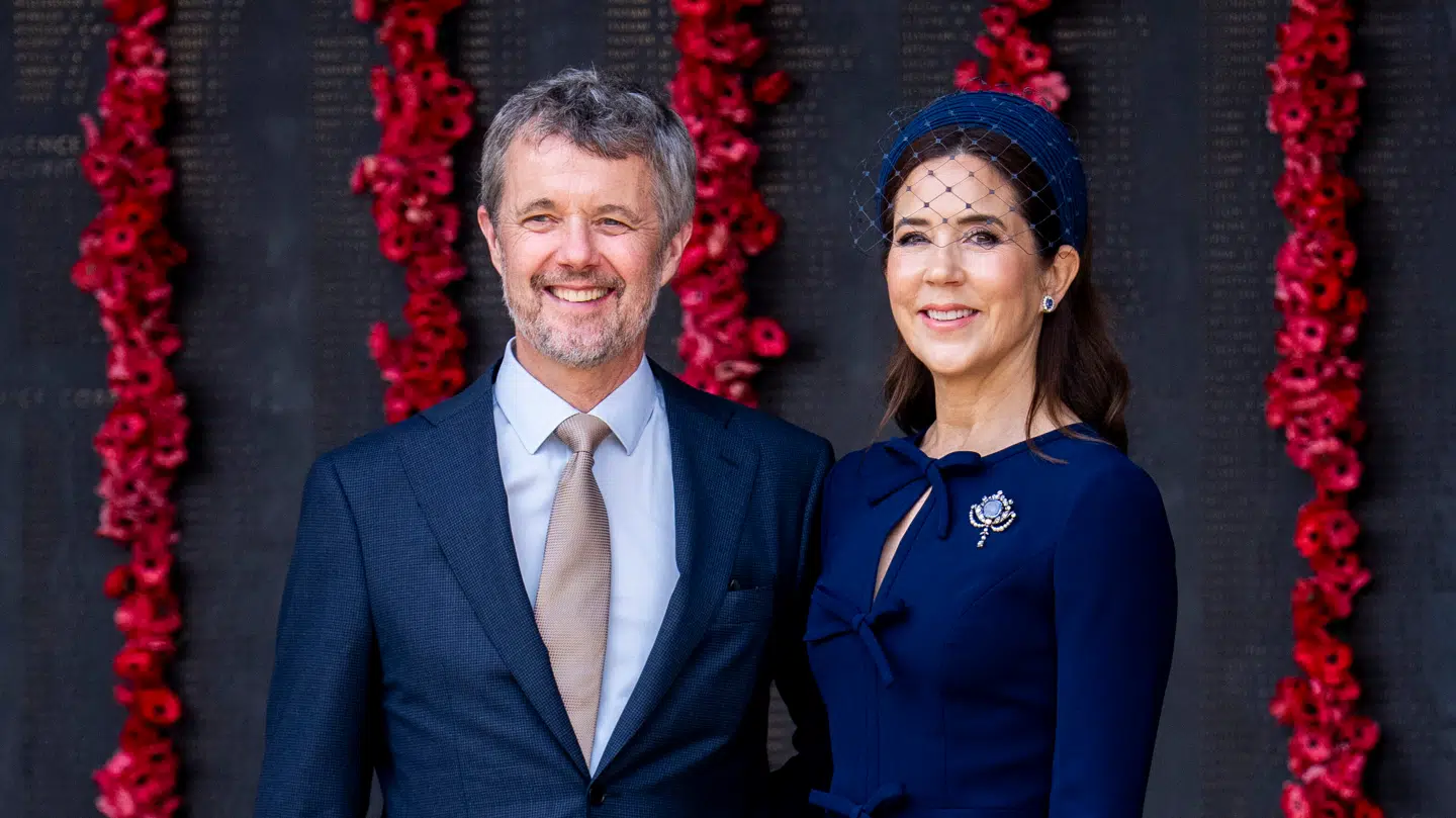 Kong Frederik X og dronning Mary, da de besøgte Australian war Memorial i Canberra, Australien, mandag den 16. marts 2026.