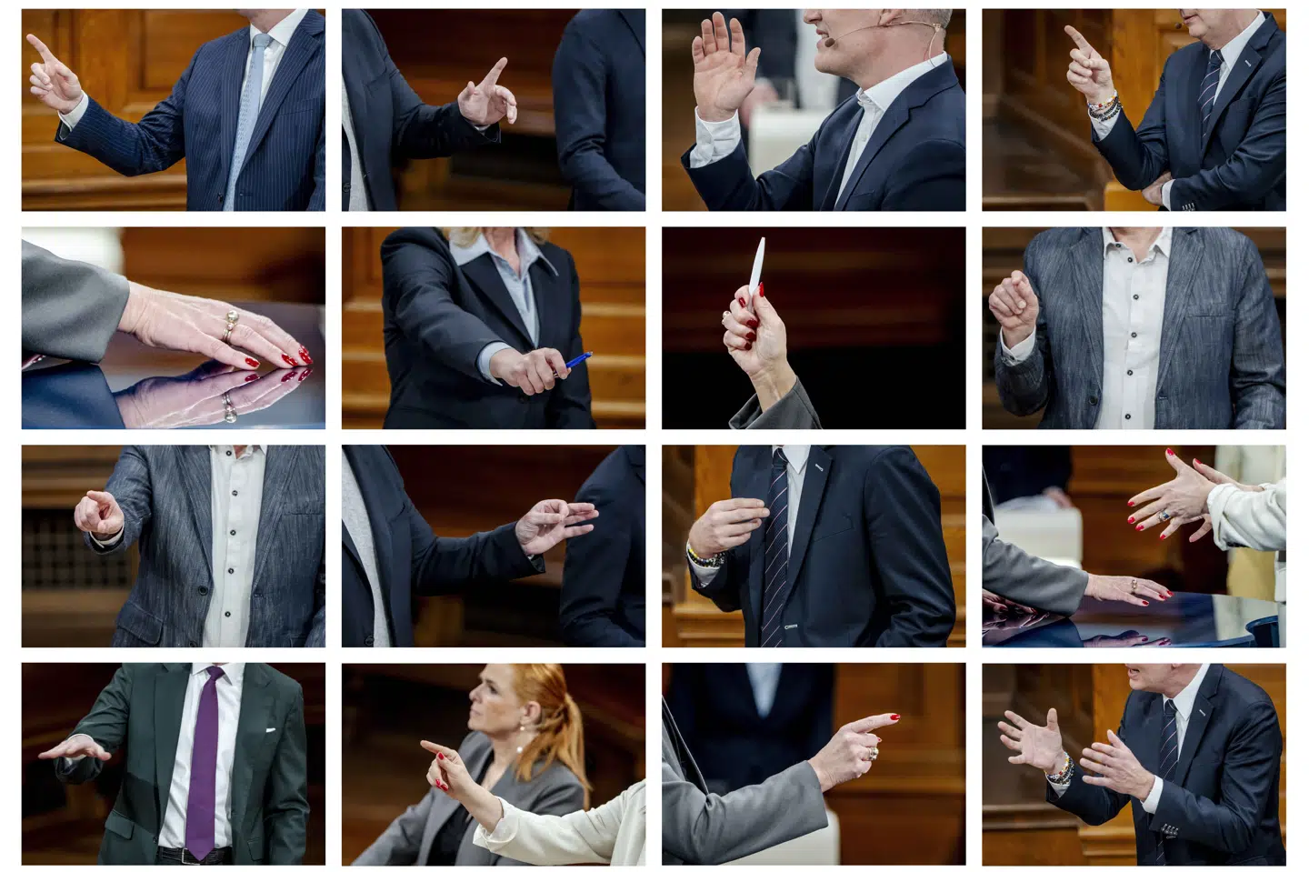 En meningsmåling, der er foretaget dagen før valgstederne åbner, peger hverken i retning af rødt eller blåt flertal ved tirsdagens folketingsvalg.(Arkivfoto).