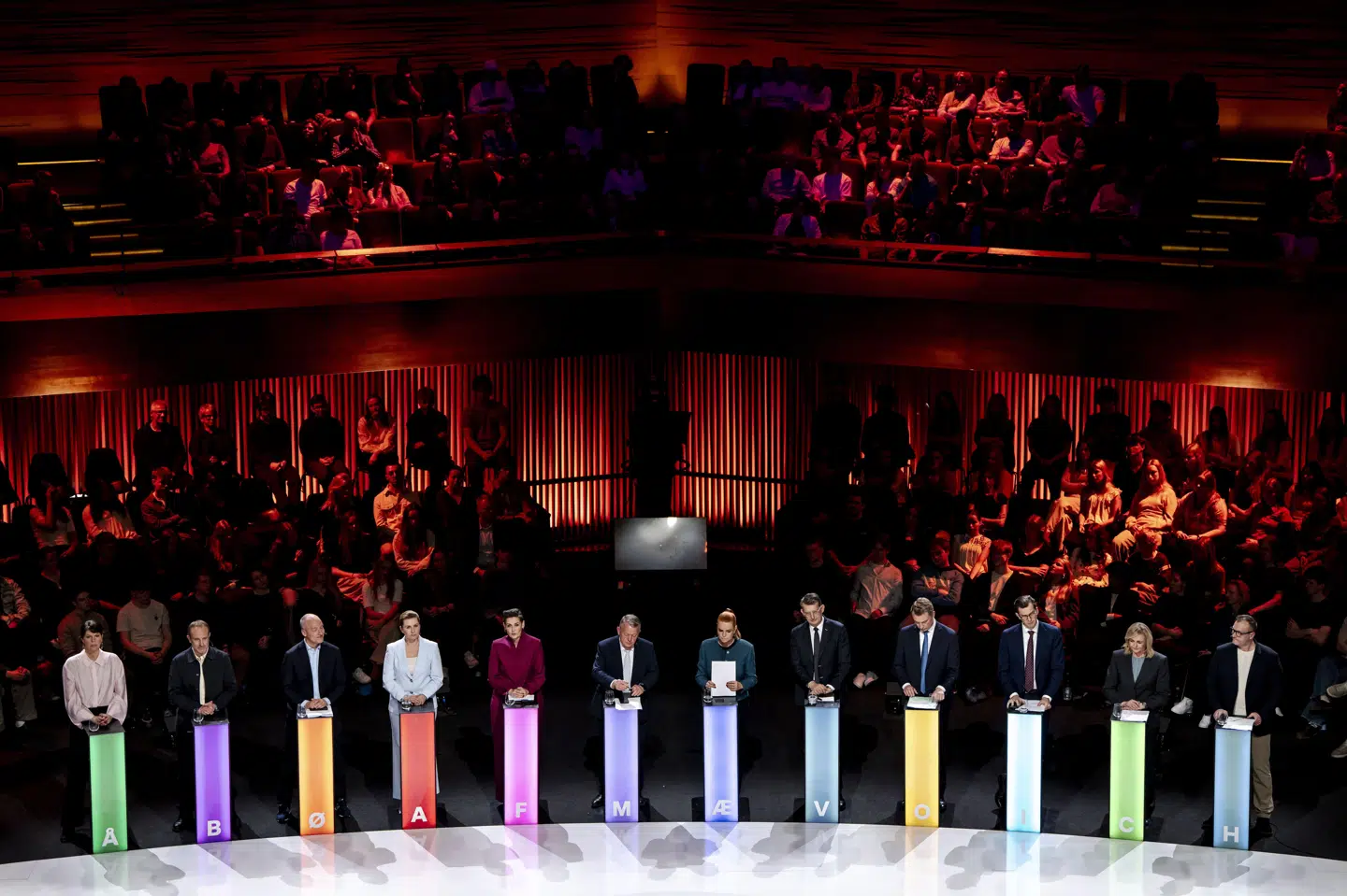 Partilederne har igennem valgkampen fremlagt deres partiers politik med udspil og ved debatten som den, der var på DR søndag aften. (Arkivfoto).