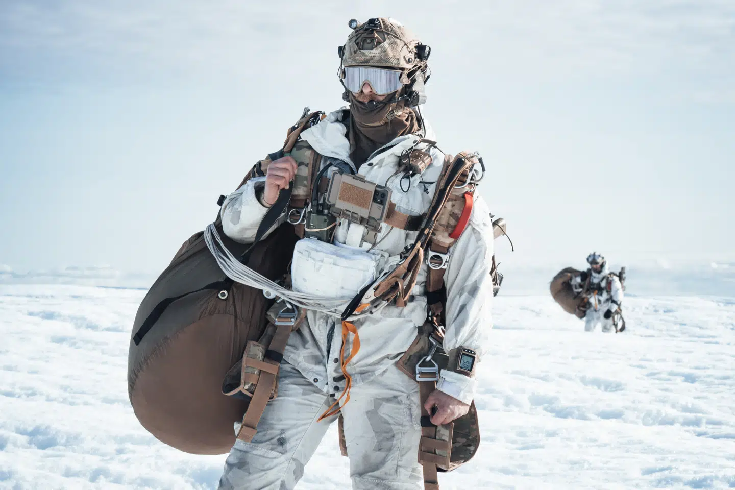 Styrker fra Hærens specialenhed Jægerkorpset – her indsat i Grønland.