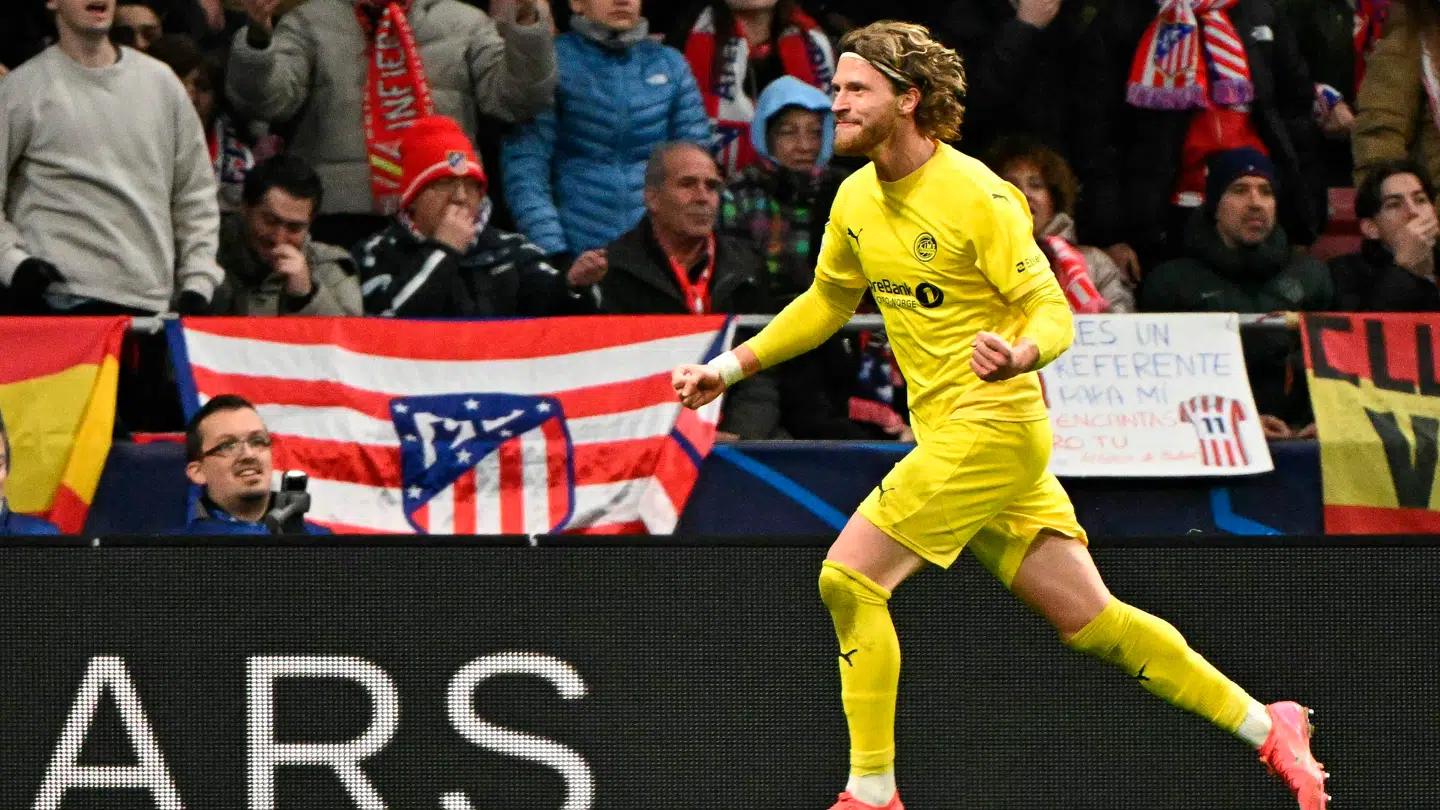 Kasper Høgh har tidligere spillet med det danske ungdomslandshold.