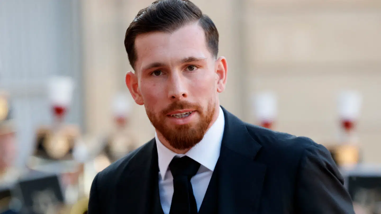 Pierre-Emile Hojbjerg talte passioneret ved presseseancen på Marienlyst Hotel i Helsingør.