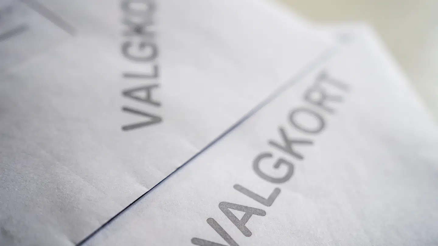 Det er første gang, at Dao skal stå for at levere danskernes valgkort