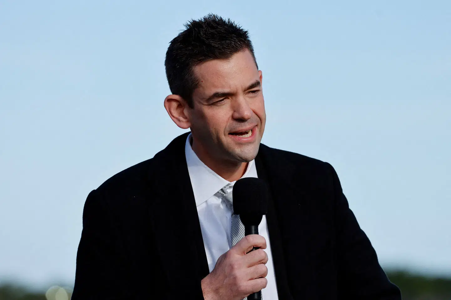 Nasas øverste chef, Jared Isaacman, har tirsdag udtalt sig om skrinlagte planer for rumstation. Her ses han i januar. (Arkivfoto).