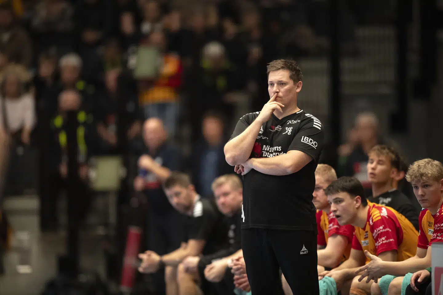 Cheftræner Kasper Christensen og hans hold, GOG, led et skuffende nederlag mod Nordsjælland. (Arkivfoto).