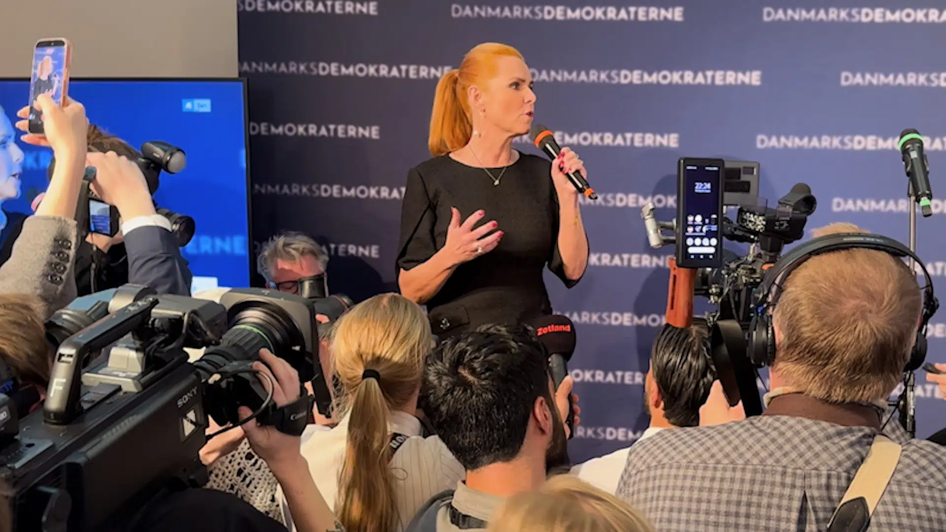 Inger Støjberg i valgtale: »Det vigtigste for os er en borgerlig statsminister - tyder på det kan lade sig gøre«