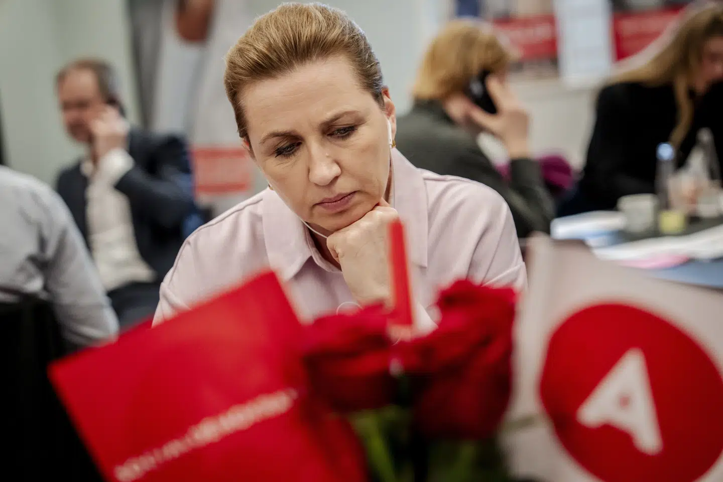 S-formand Mette Frederiksen har ikke formået at lokke flere til at stemme på Socialdemokratiet i Nordjyllands Storkreds. Også på landsplan er partiet gået tilbage. (Arkivfoto).