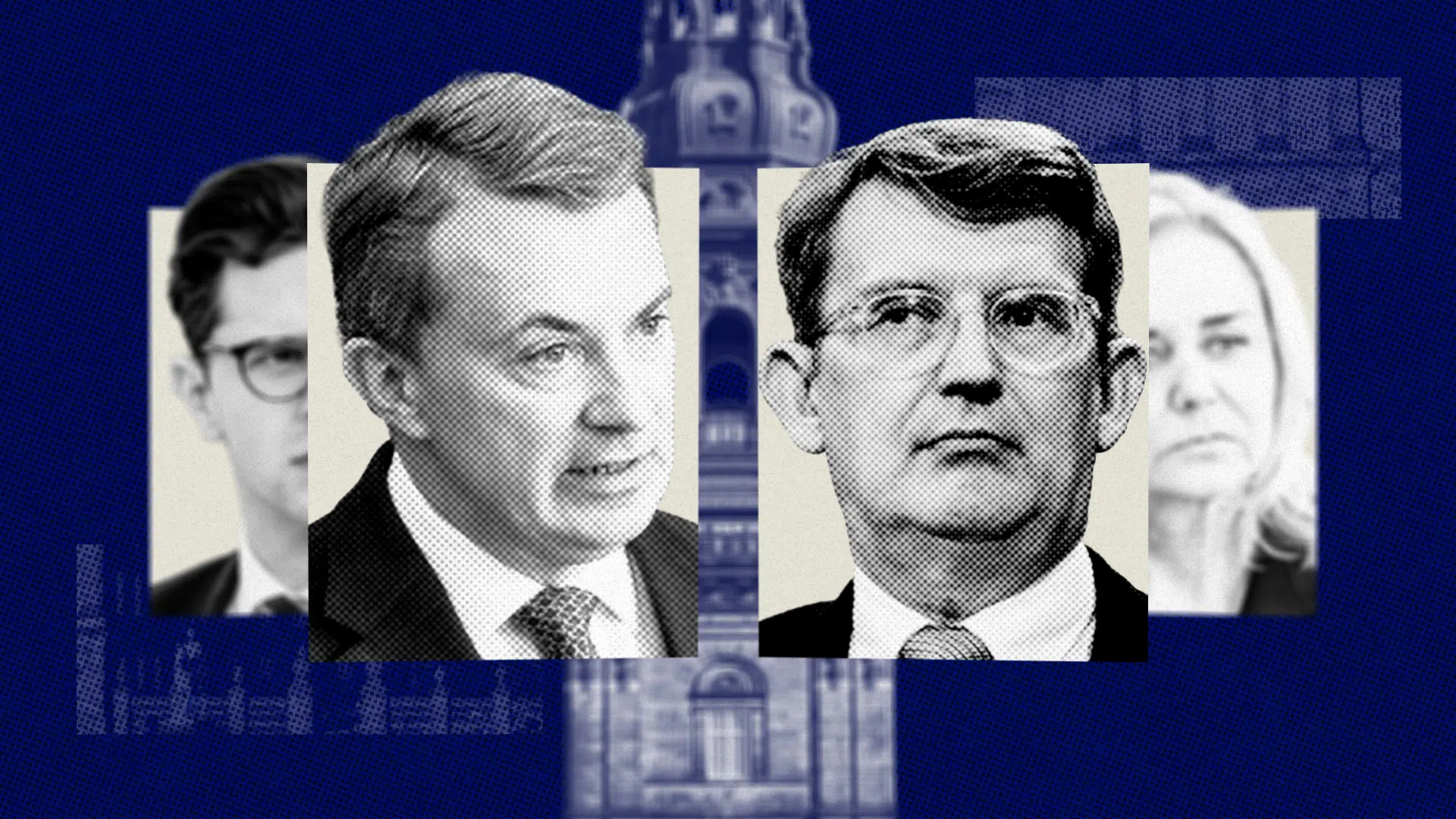 Blå blok er splittet til atomer. I ét parti tales der om en mulig ny »førerhund«