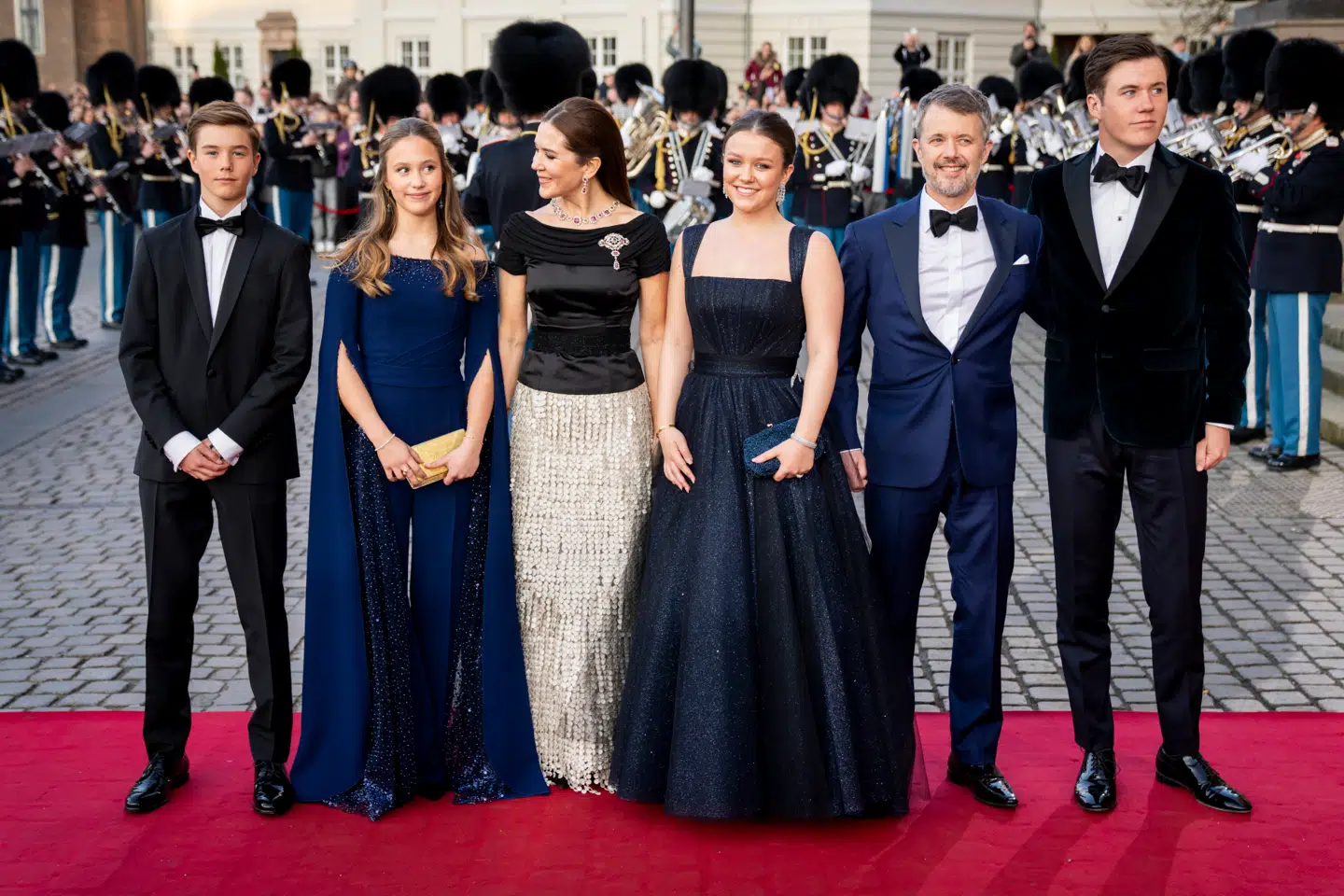 Kongefamilien til prinsesse Isabellas fødselsdag sidste år.