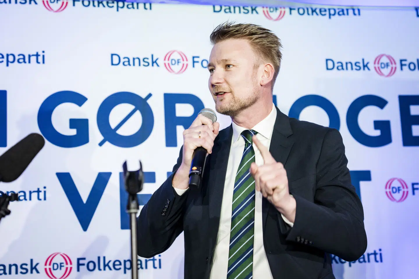 Dansk Folkepartis Peter Kofod har fået næstflest stemmer i Sydjyllands Storkreds. (Arkivfoto).