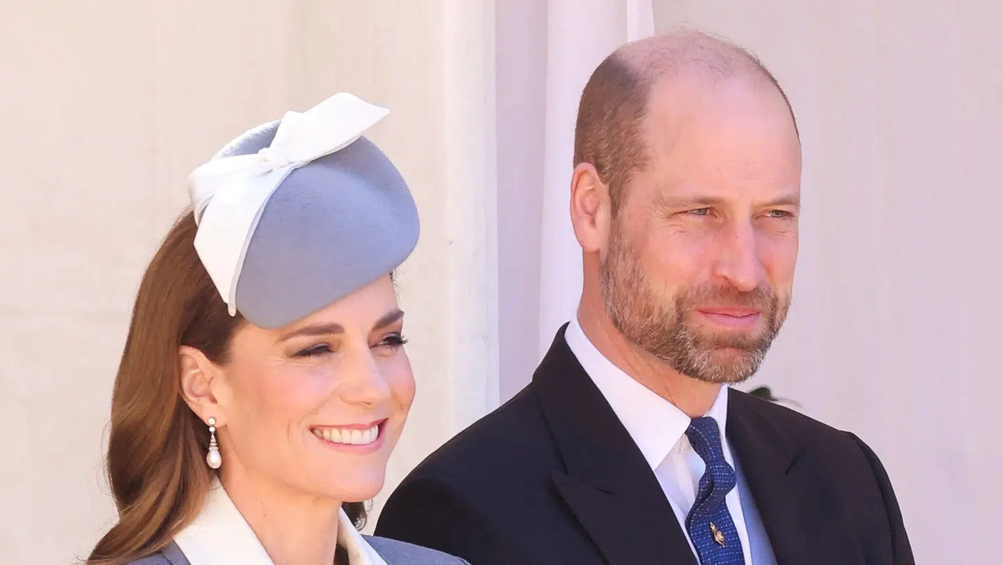 William og Kate giver sjældent indblik i en af de officielle ceremonier.