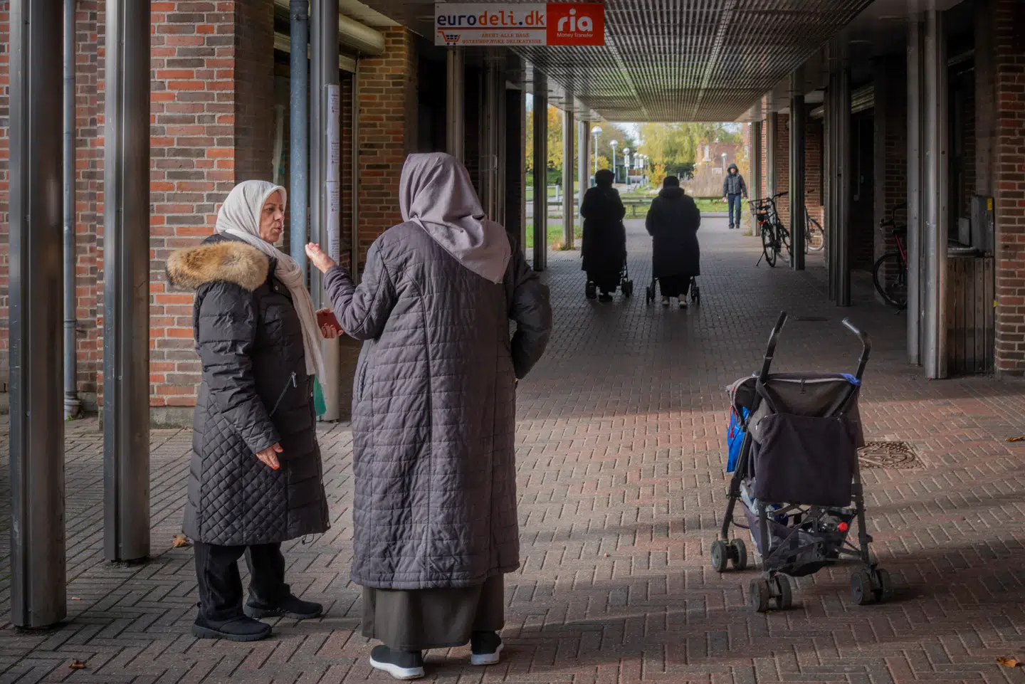 Foto fra Vestegnens Bazar i Brøndby Strand, der er det postnummer i landet, hvor der bor flest med indvandrerbaggrund.