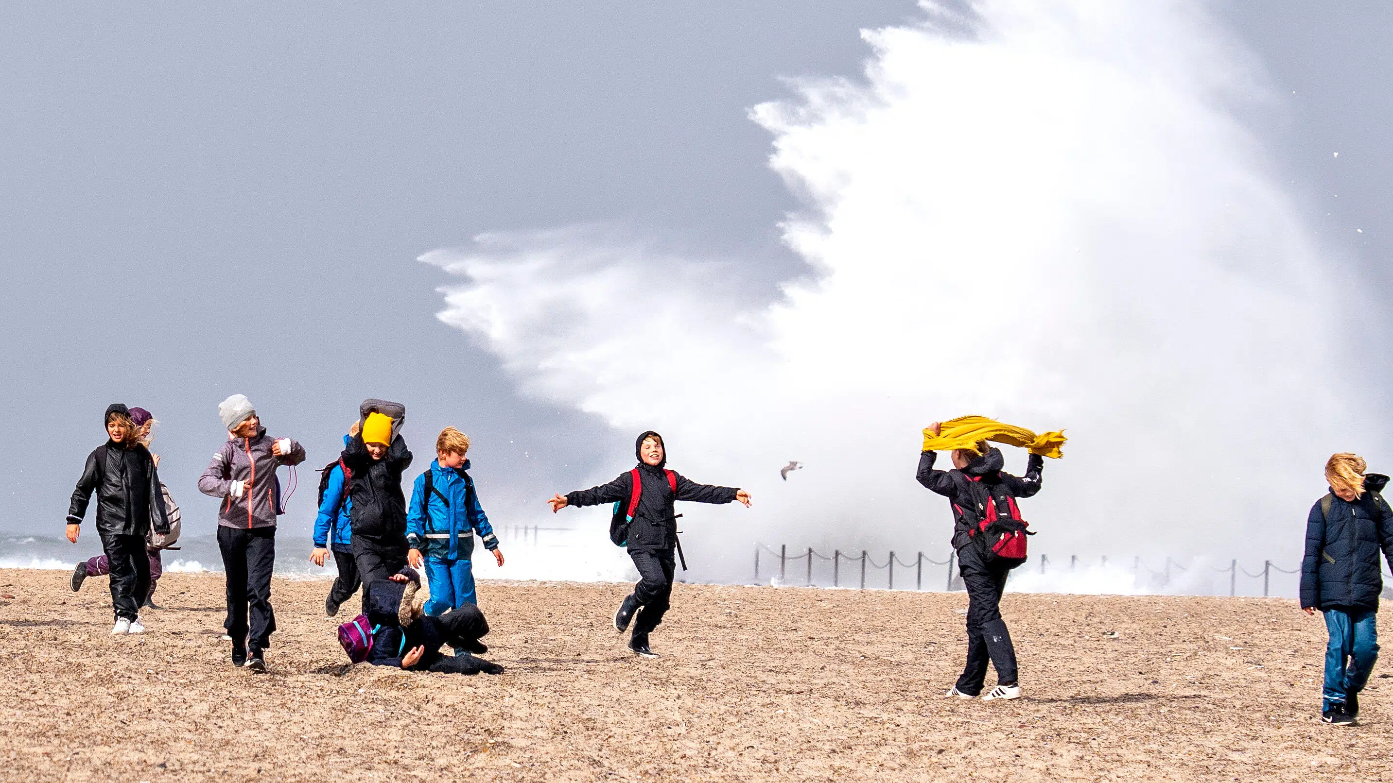 Hold på hat og briller: DMI melder om kraftig vind fra morgenstunden