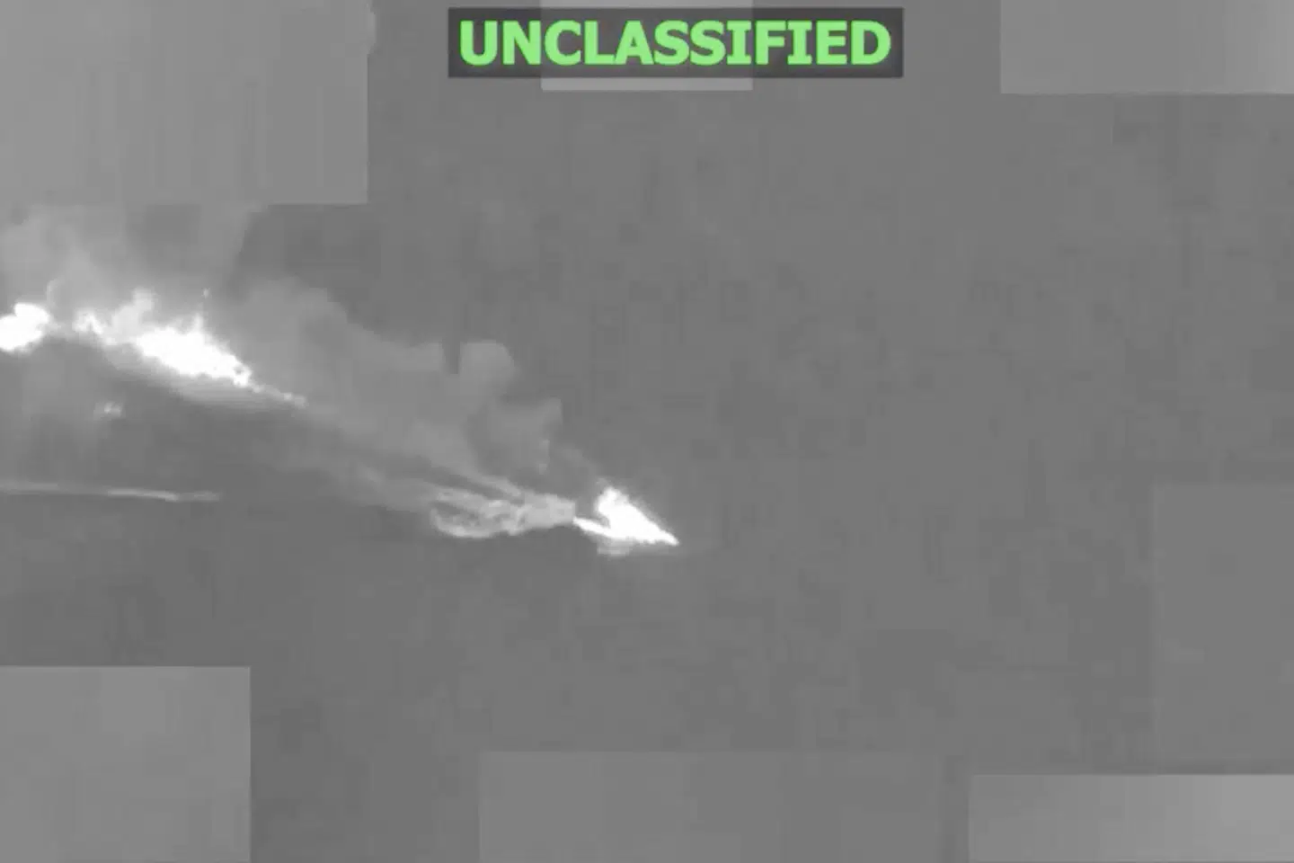 Southcoms opslag om angreb på påståede narkobåde i Stillehavet og Det Caribiske Hav er typisk ledsaget af en video. Billedet her er fra en video, som kommandoen offentliggjorte efter et angreb i sidste uge. (Arkivfoto).