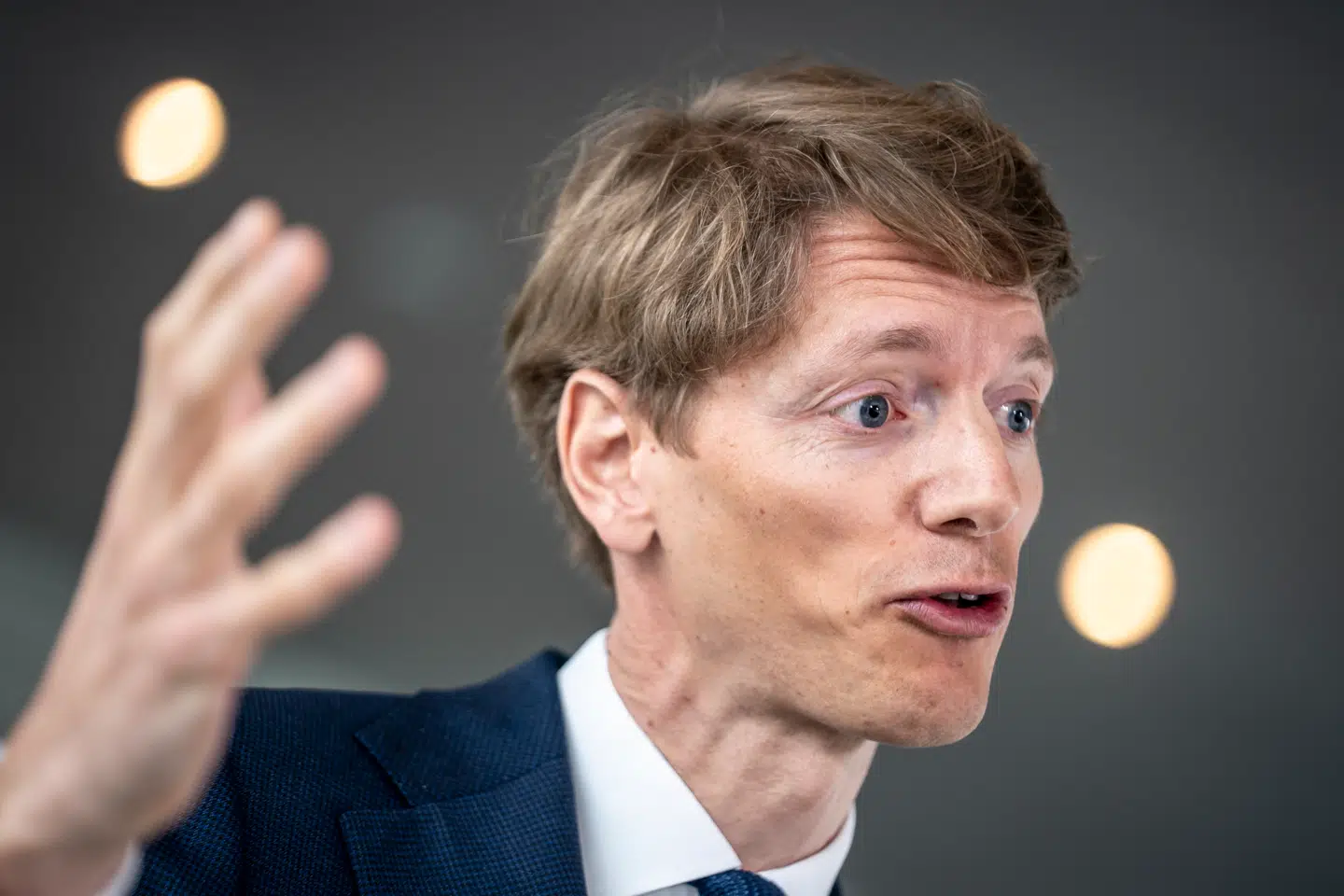 Robert Mærsk Uggla i forbindelse med A.P. Møller - Mærsk A/S ordinære generalforsamling på Esplanaden i København, tirsdag den 15. marts 2022.. (Foto: Mads Claus Rasmussen/Ritzau Scanpix)