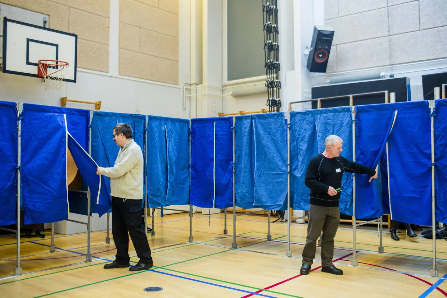 Færre stemmer blev erklæret ugyldige ved tirsdagens folketingsvalg sammenlignet med i 2022. (Arkivfoto).
