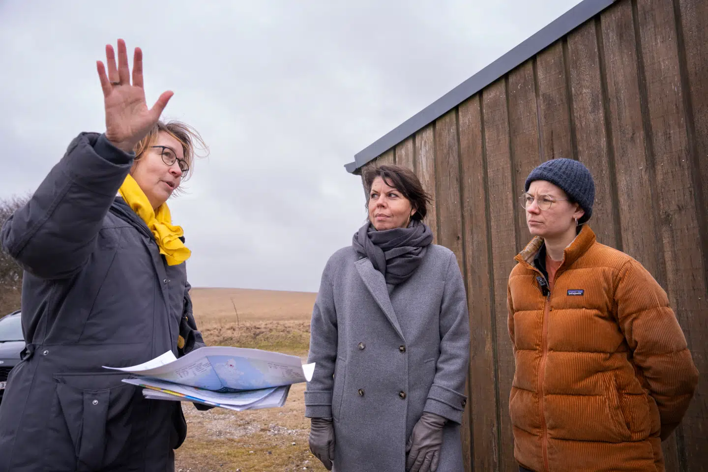 Alternativets leder på tur under valgkampen. Til højre i billedet er Anna Bjerre Johansen, som er nyvalgt til Folketinget for partiet og har rødder i aktivismen.