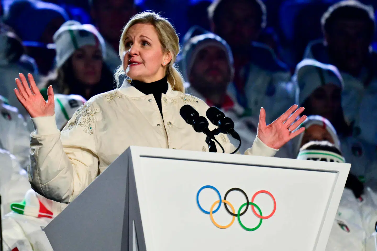 Kirsty Coventry, der er præsident i IOC, siger, at det ikke ville være rimeligt, hvis »biologiske mænd« kan deltage i kvindesport.