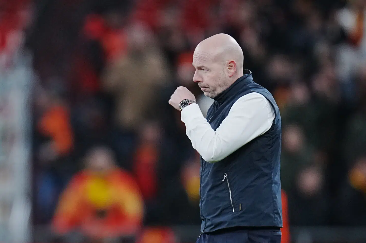 Den danske landstræner Brian Riemers mandskab klarede skæbnekampen mod Nordmakedonien, som de rødhvide vandt 4-0.