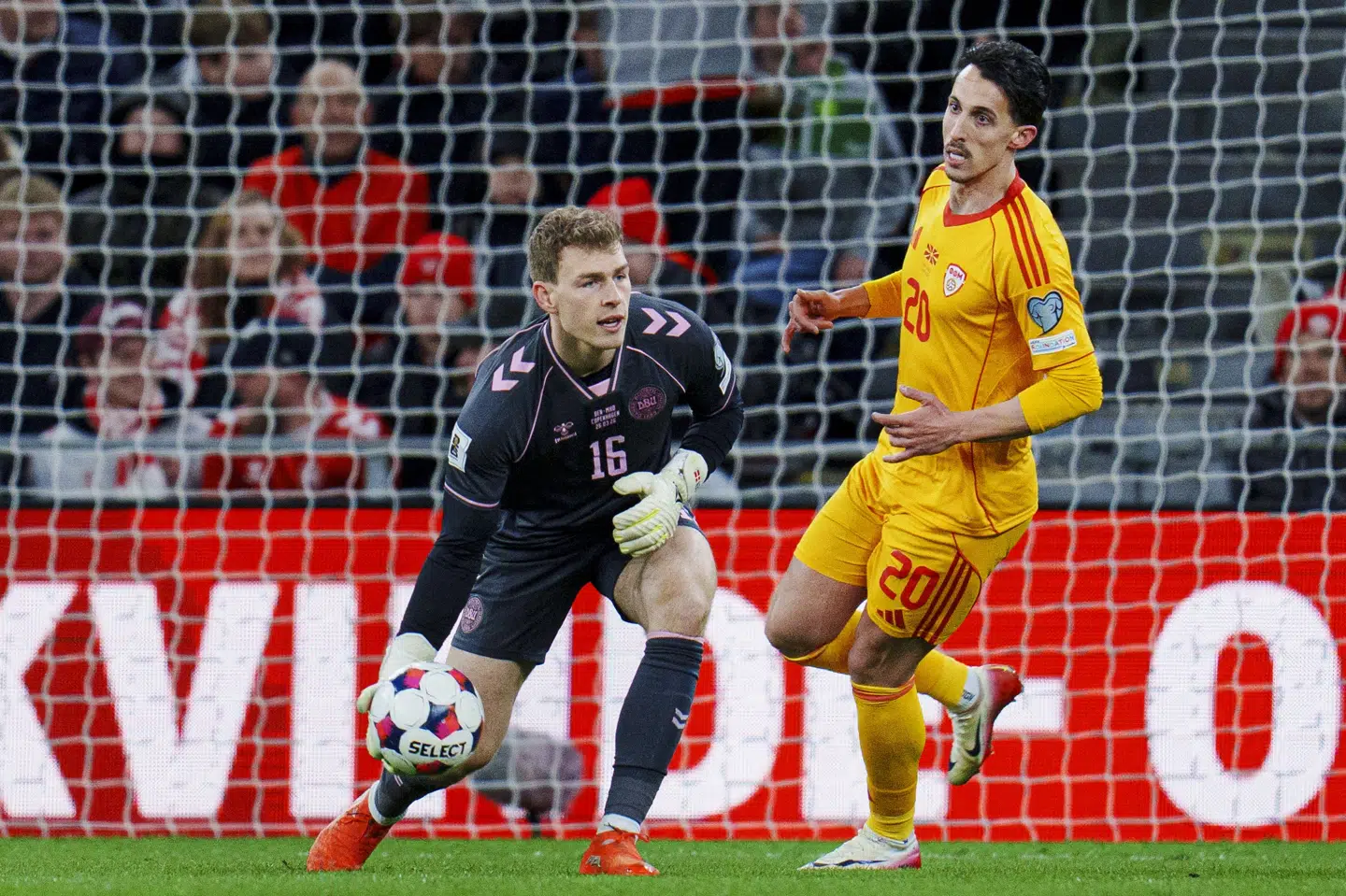 Mads Hermansen spillede en solid første landskamp.