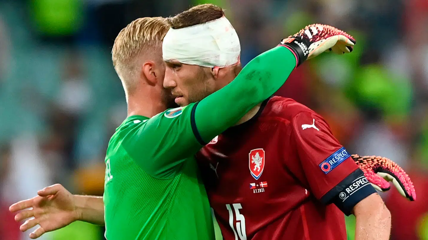 Tjekkernes normale anfører tabte, sidst han mødte Danmark.