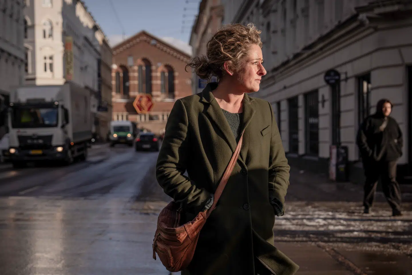 Socialdemokratiets misbrugsordfører Maria Durhuus mener absolut ikke, at det giver værdighed at afkriminalisere stoffer. Hun mener, at vi svigter misbrugere ved at tilbyde dem straffrihed i stedet for behandling. Her fotograferet på Istedgade på Vesterbro.