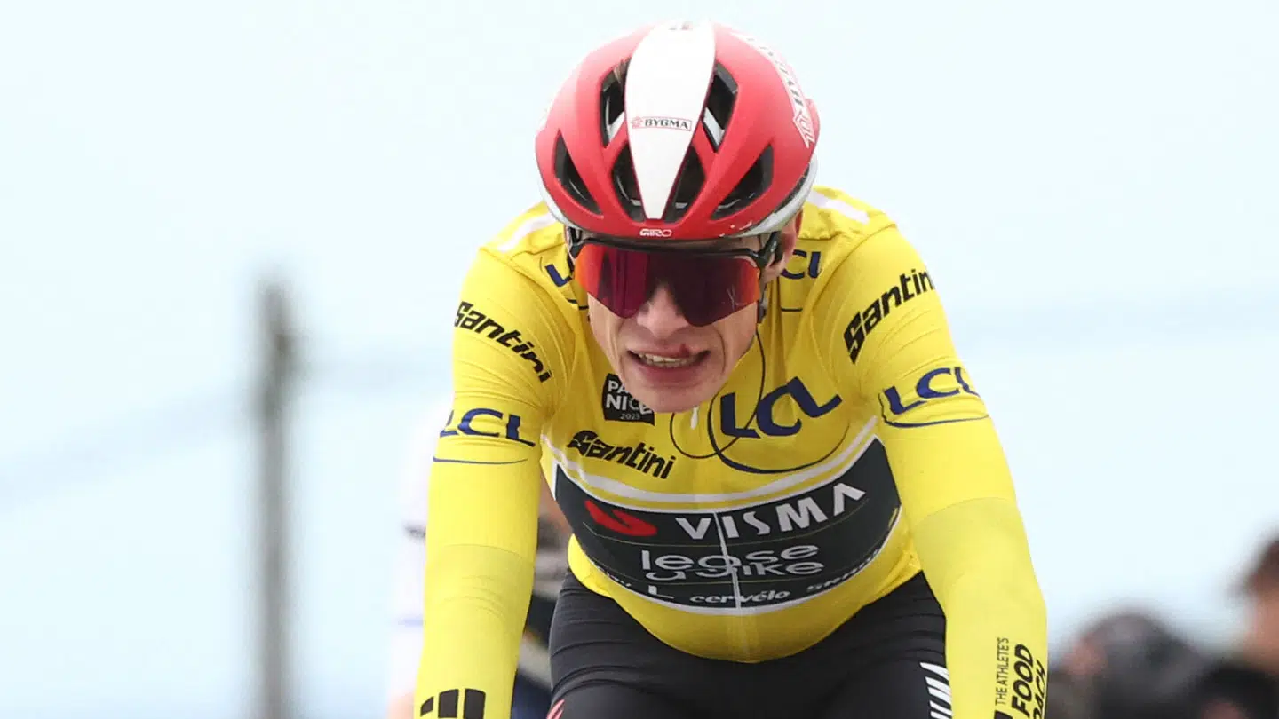 Efter den store sejr er Jonas Vingegaard i førertrøjen med to etaper tilbage af Catalonien Rundt.