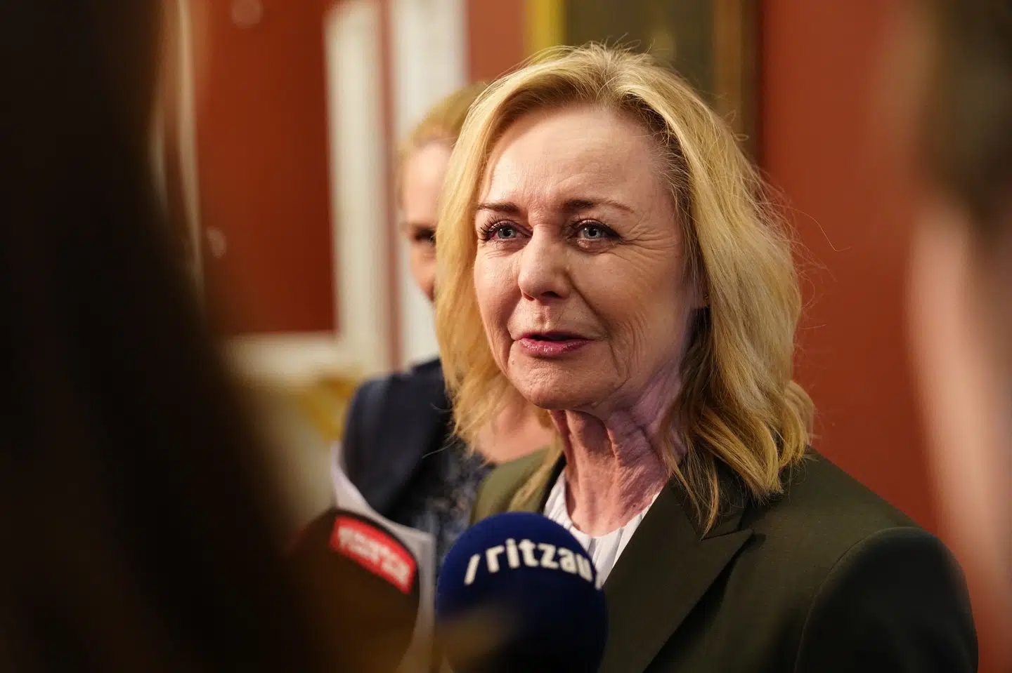 De Konservative og formand Mona Juul var fredag til regeringsforhandlinger på Christiansborg.