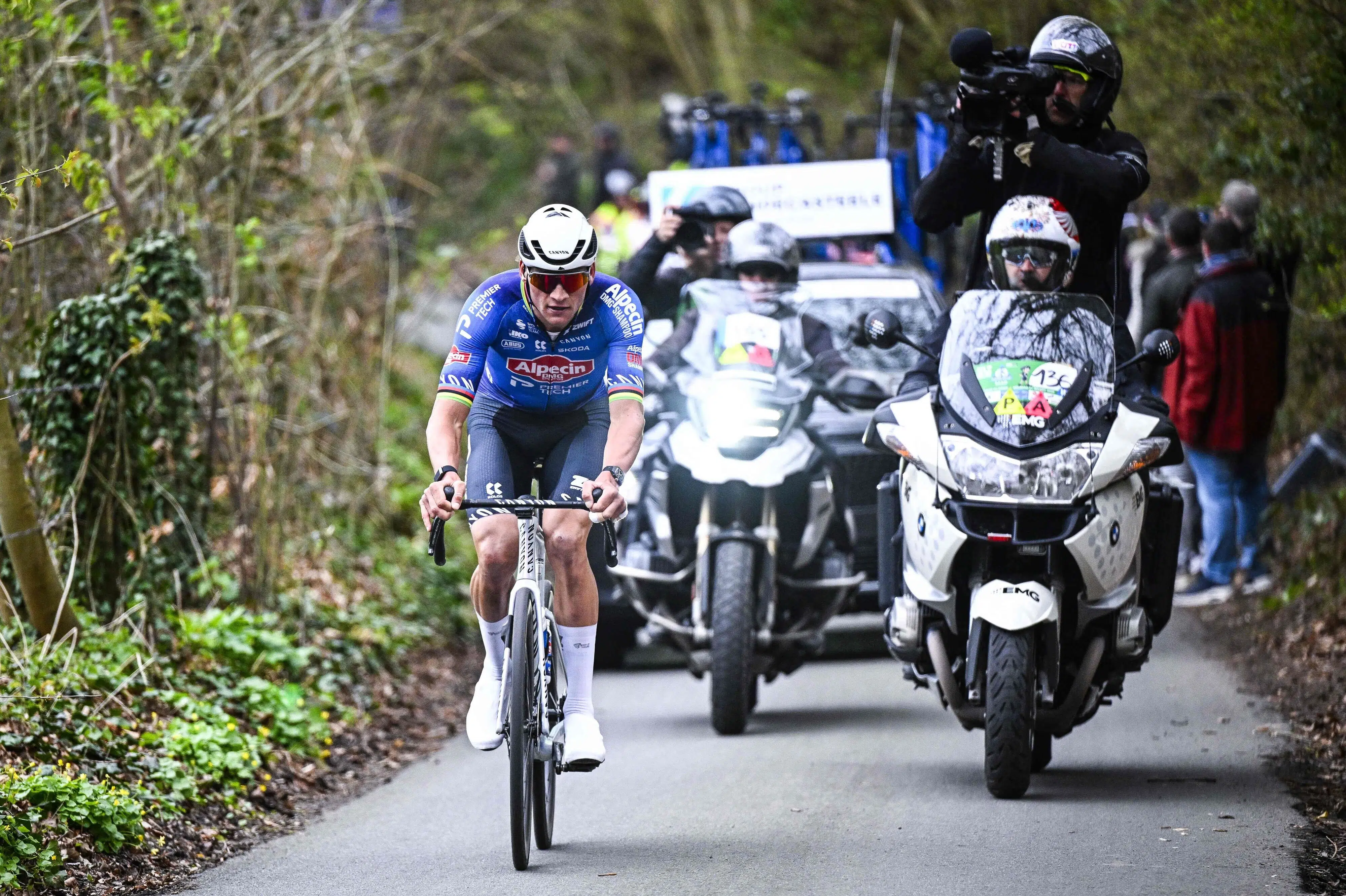 Vildt sats rækker lige nøjagtigt til van der Poel-hattrick
