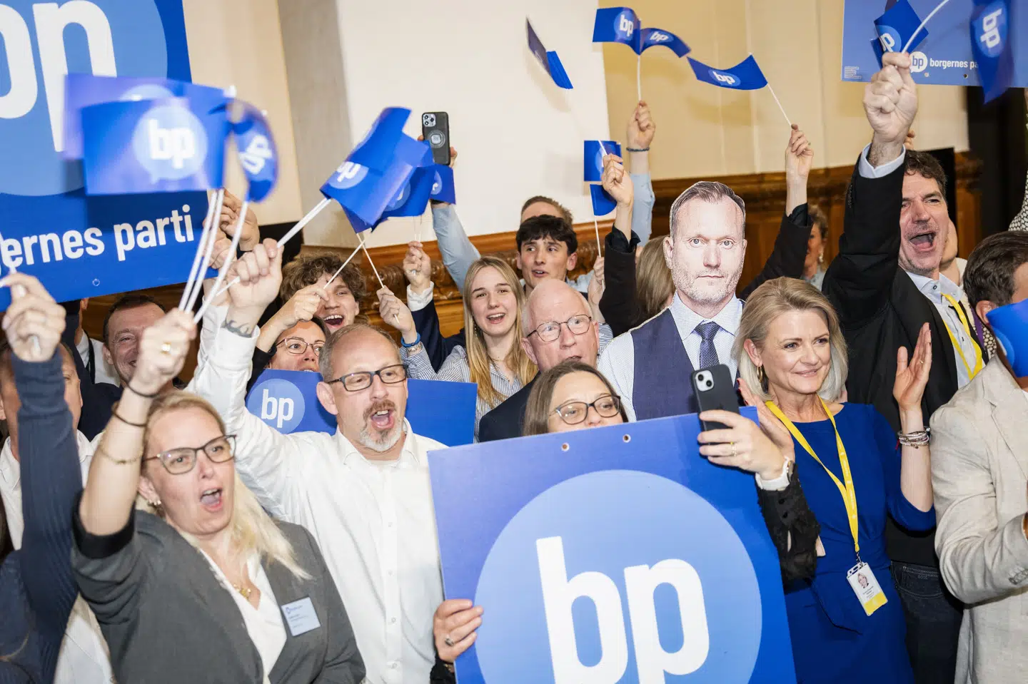 Der var fest og glæde på Christiansborg tirsdag, da det blev klart, at Borgernes Parti kravlede over spærregrænsen. Blot få dage efter har et partimedlem valgt at søge orlov. (Arkivfoto).