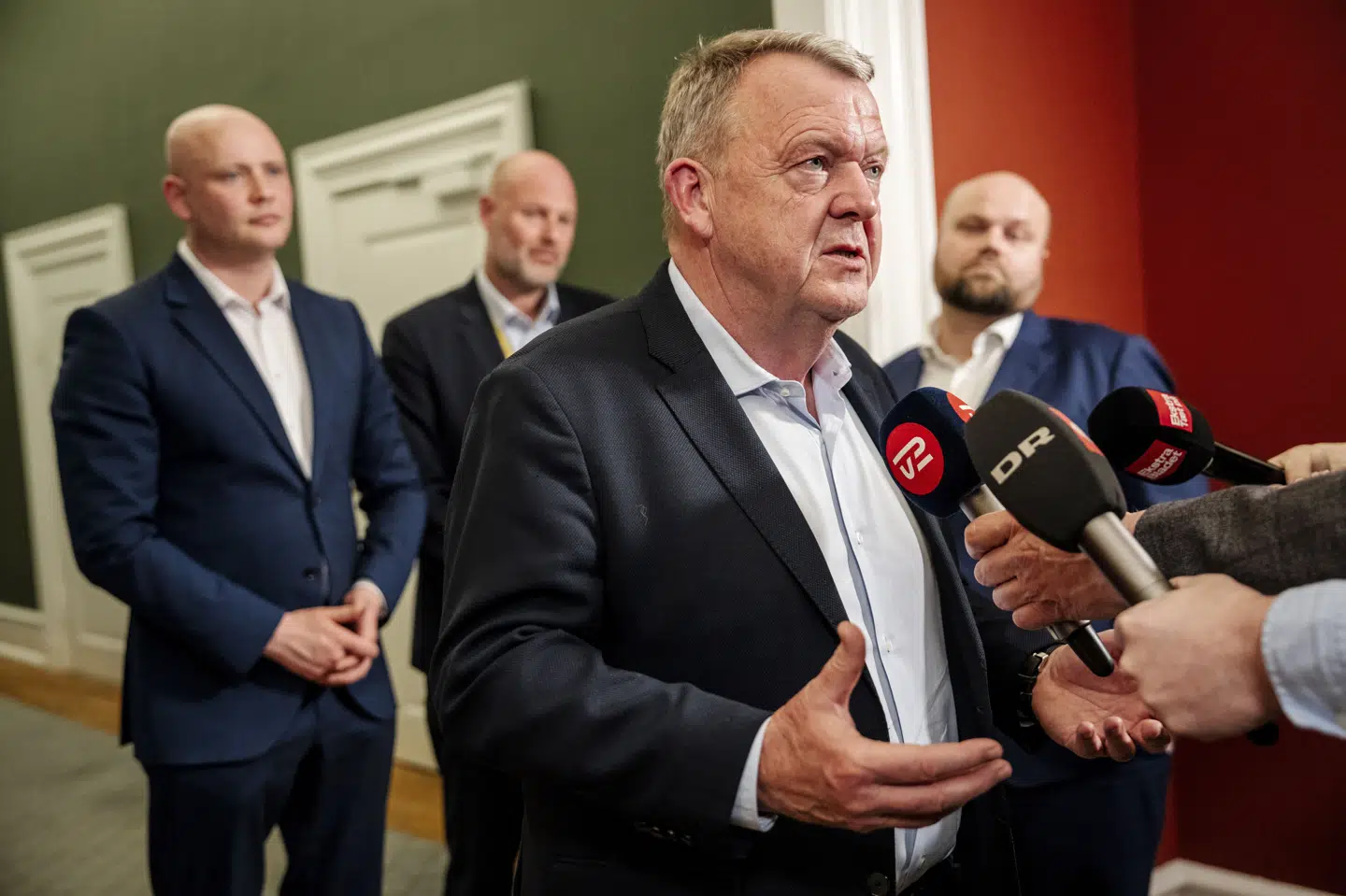 Moderaterne og Lars Løkke Rasmussen var det sidste parti, der var til regeringsforhandlinger fredag.