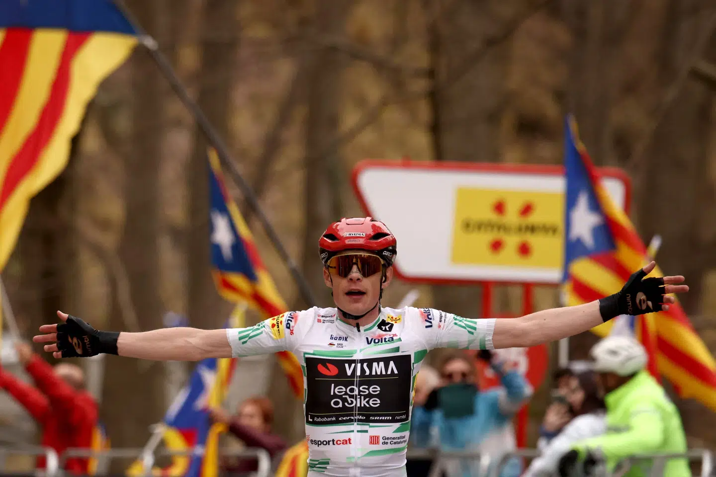 Jonas Vingegaard vandt i overlegen stil 6. etape i Catalonien Rundt.