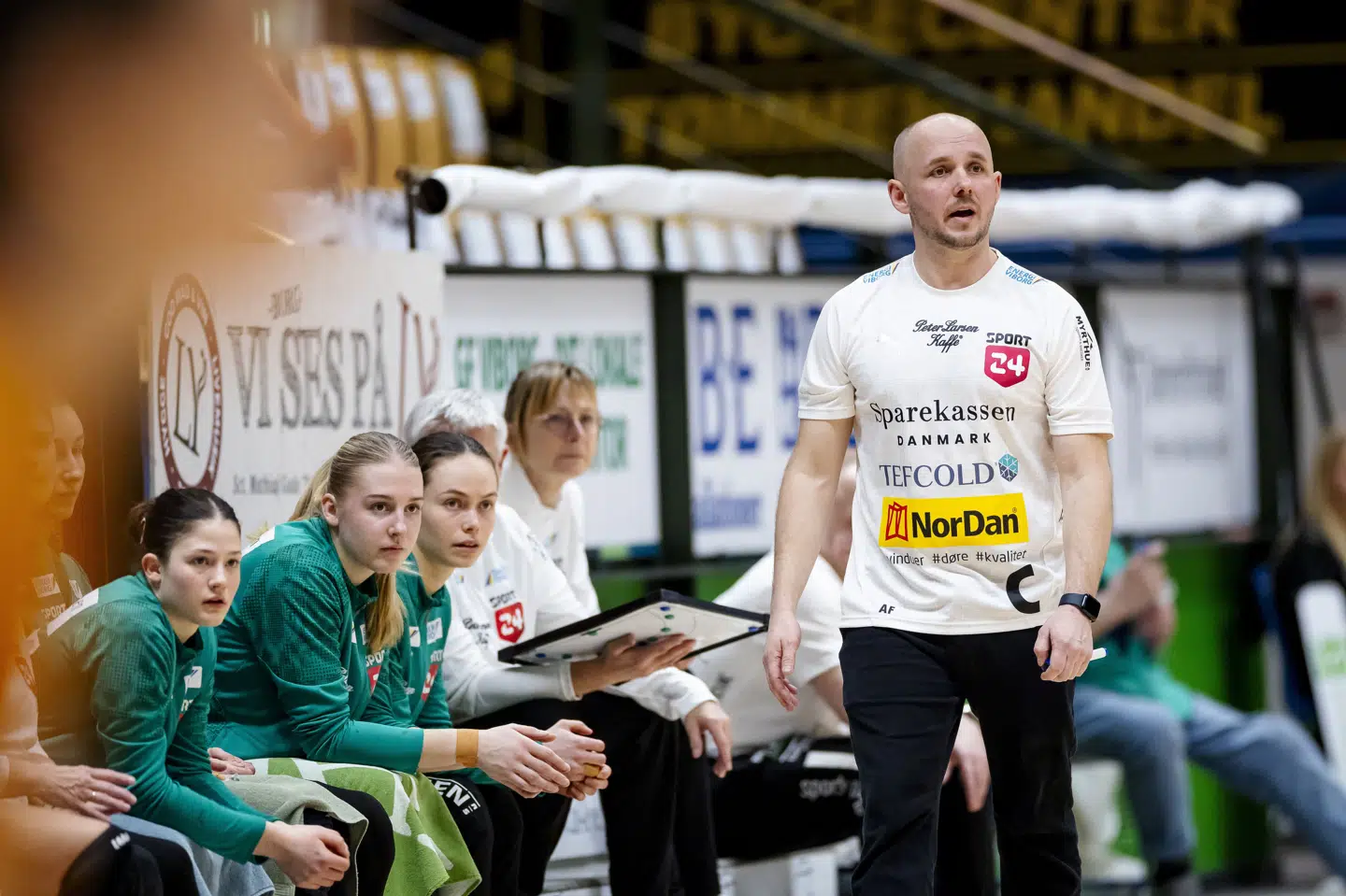 Viborg HKs cheftræner, Anders Friis, havde sat sit hold solidt op og spillede sig videre til semifinalen i European League. (Arkivfoto).