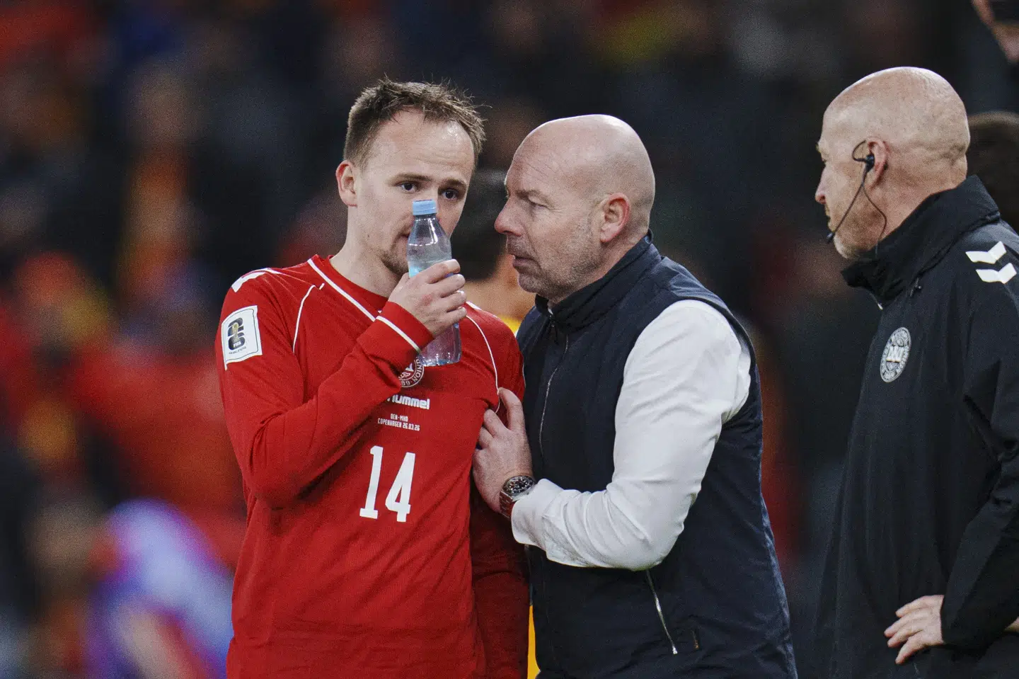 Mikkel Damsgaard er blevet Brian Riemers nøglespiller på landsholdet. (Arkivfoto).