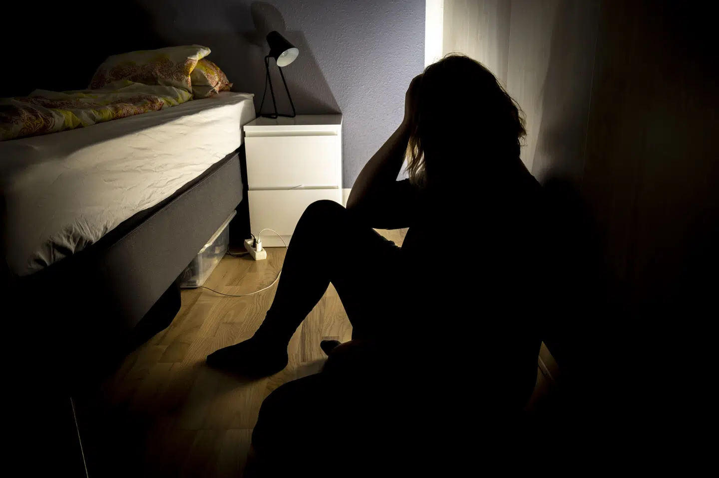 Cirka 15 procent af alle børn har været i behandling for en psykisk sygdom, herunder angst eller depression, inden de fylder 18 år.(Genrefoto).