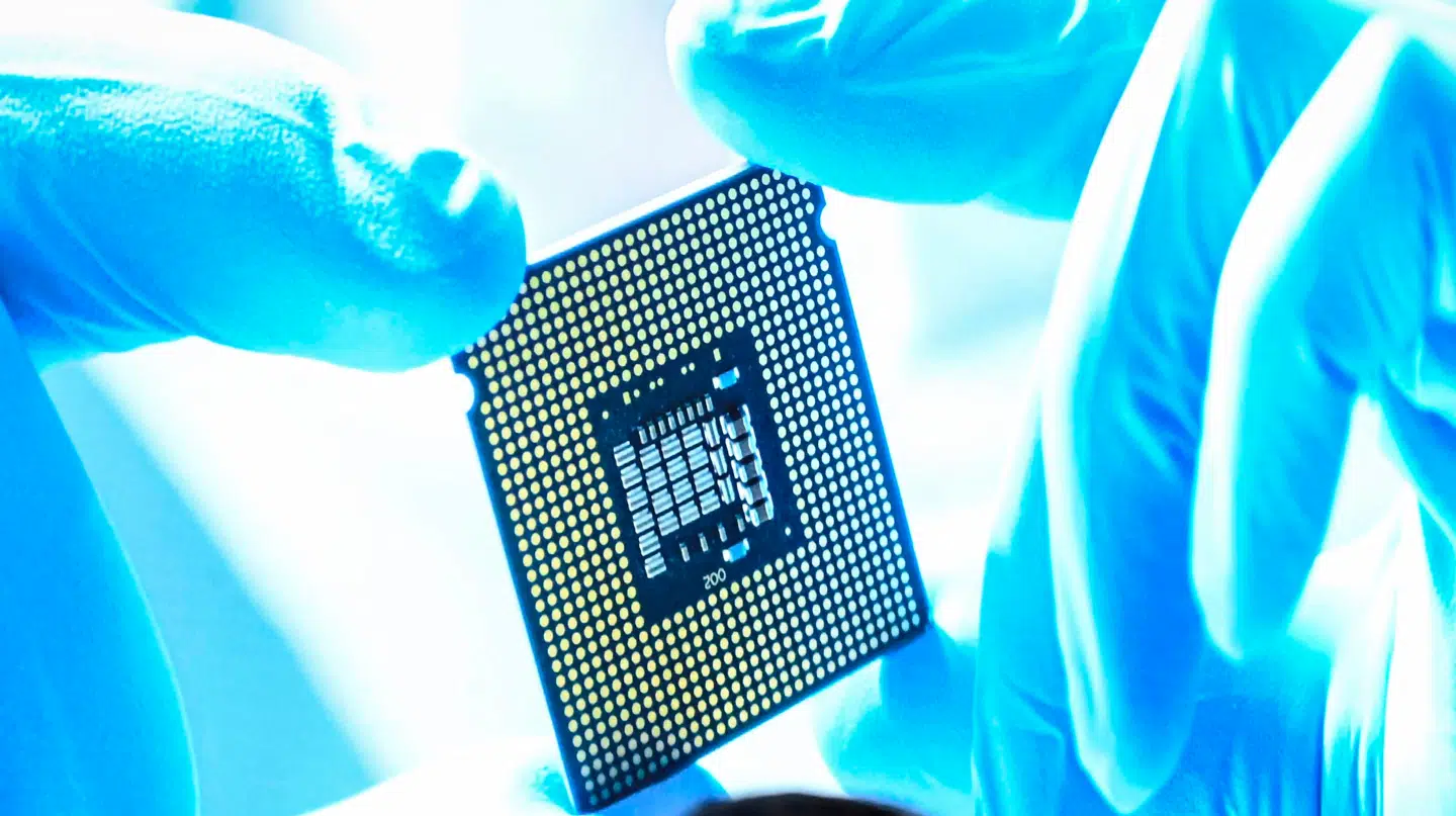 People attend the SEMICON China semiconductor exhibition in Shanghai on March 25, 2026. (Photo by Jade GAO / AFP)