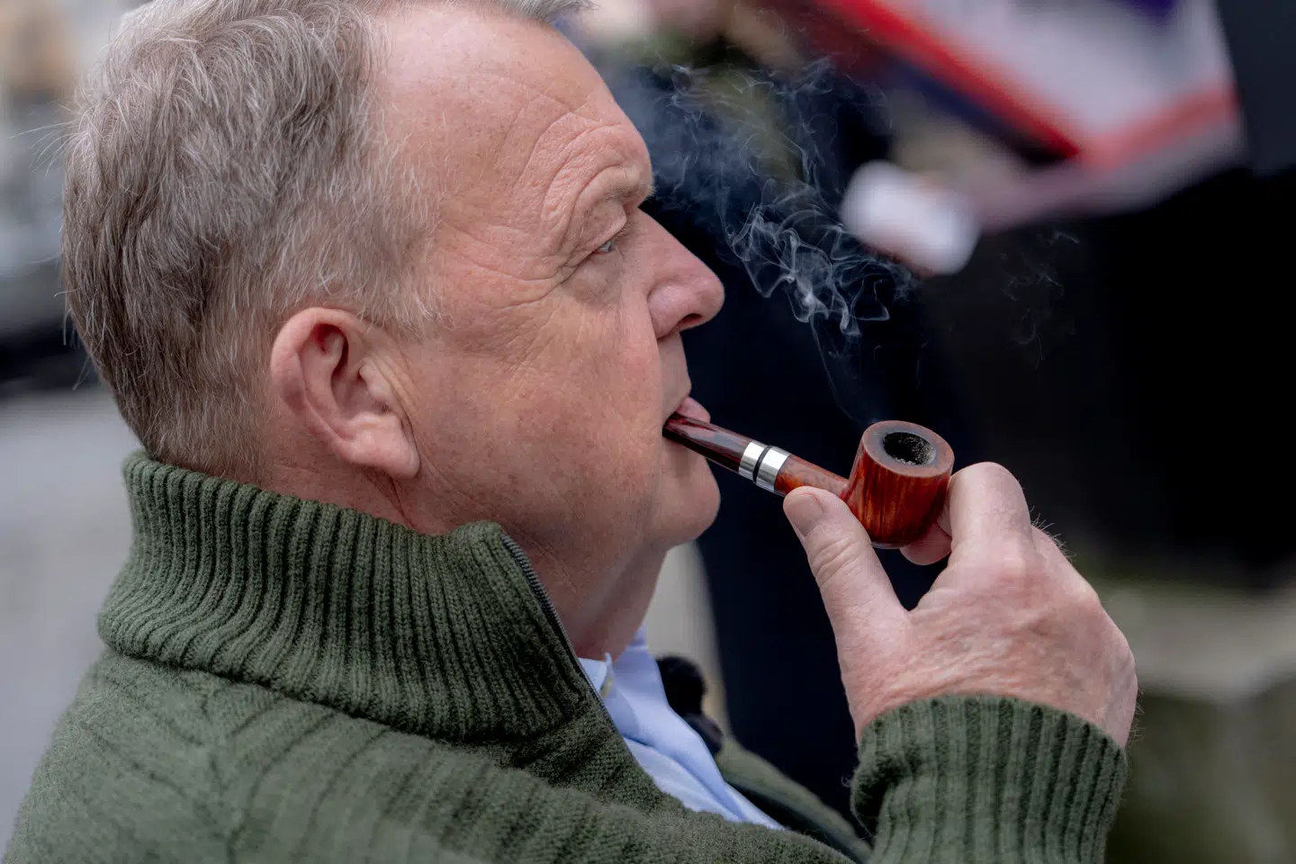 Lars Løkke Rasmussens piberygning er ikke gået ubemærket hen.