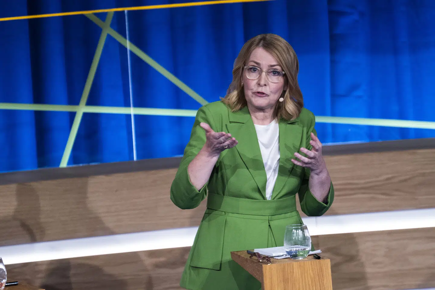 EU-parlamentariker Christel Schaldemose (S), her under en debat ved Europaparlamentsvalget i 2024, er en del af det første besøg i Kina i otte år. (Arkivfoto).