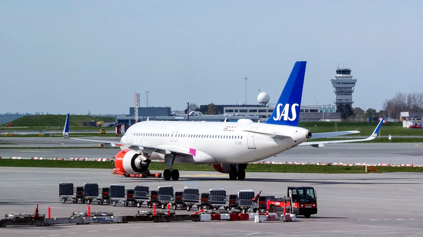 En SAS-stewardesse pustede positivt i en alkoholtest.