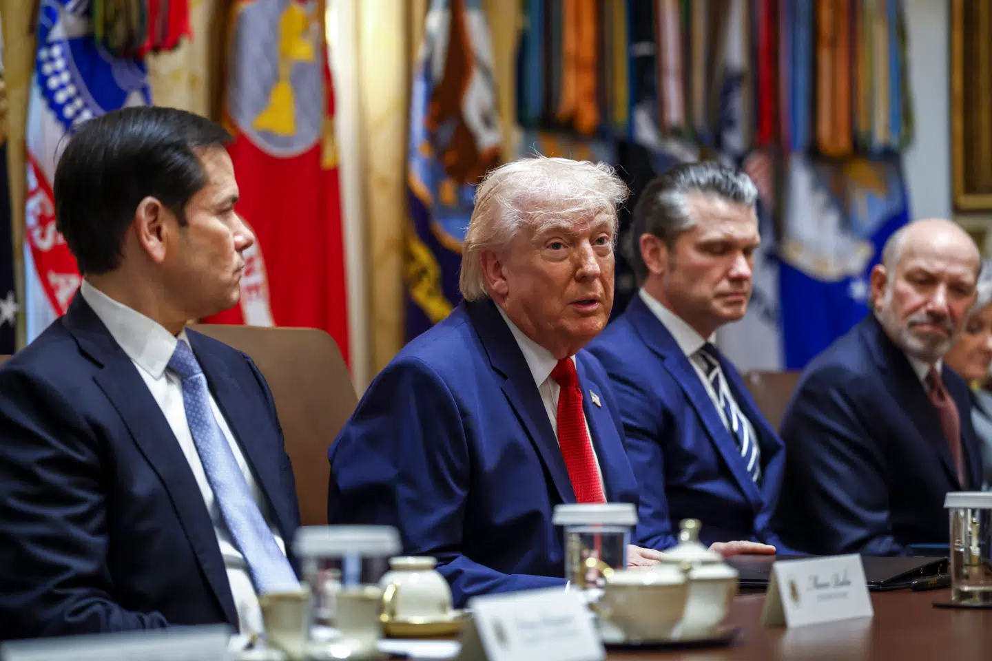 Marco Rubio, Donald Trump og Pete Hegseth er alle ude med skarp kritik af allieredes manglende indsats i krigen mod Iran.