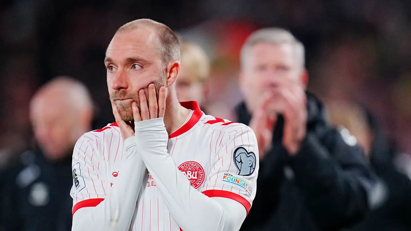 VM-kvalifikationskampen mellem Tjekkiet og Danmark på epet Arena i Prag tirsdag den 31. marts 2026.