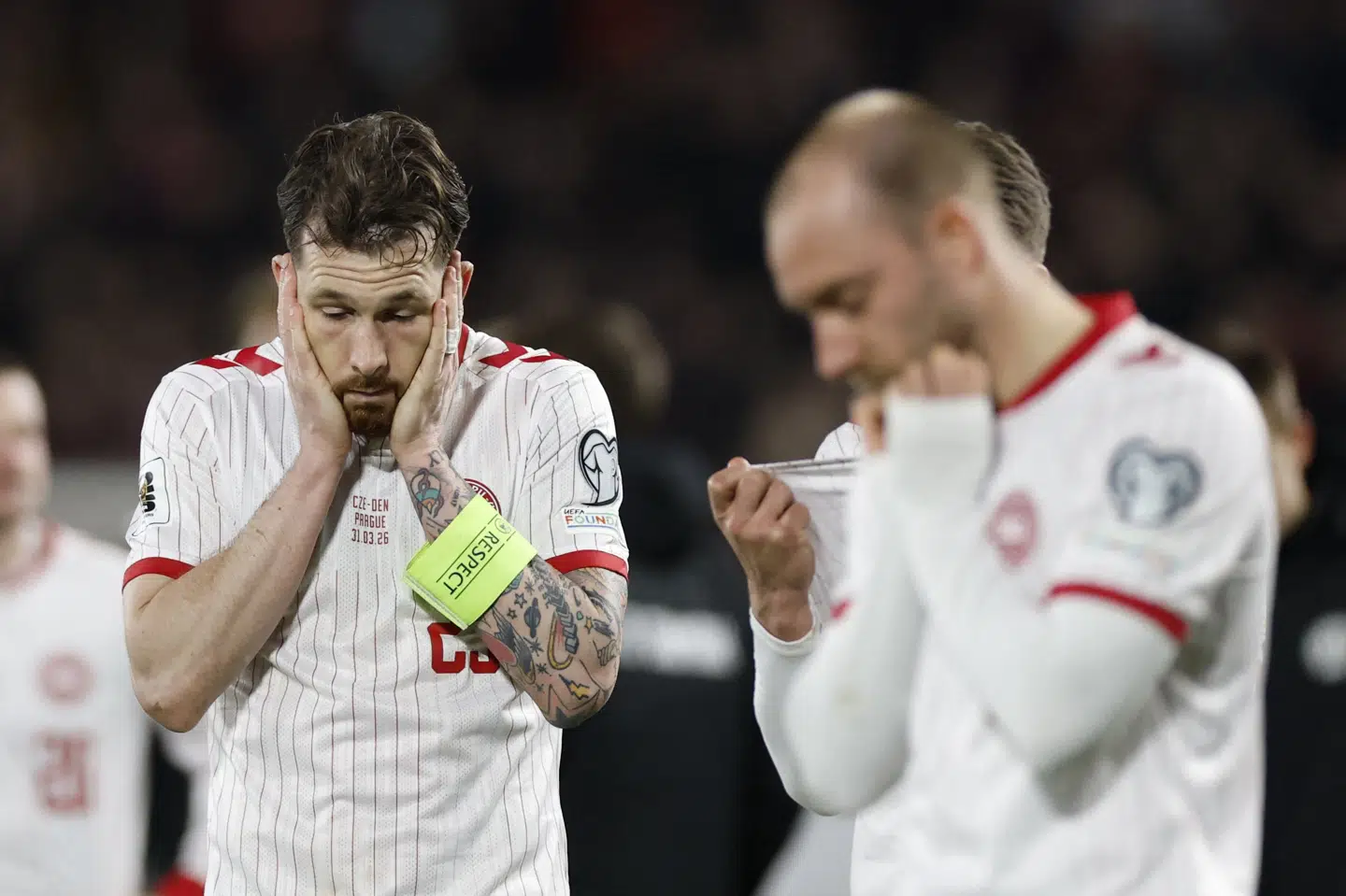 De danske fodboldherrer tabte efter et drama i Prag.