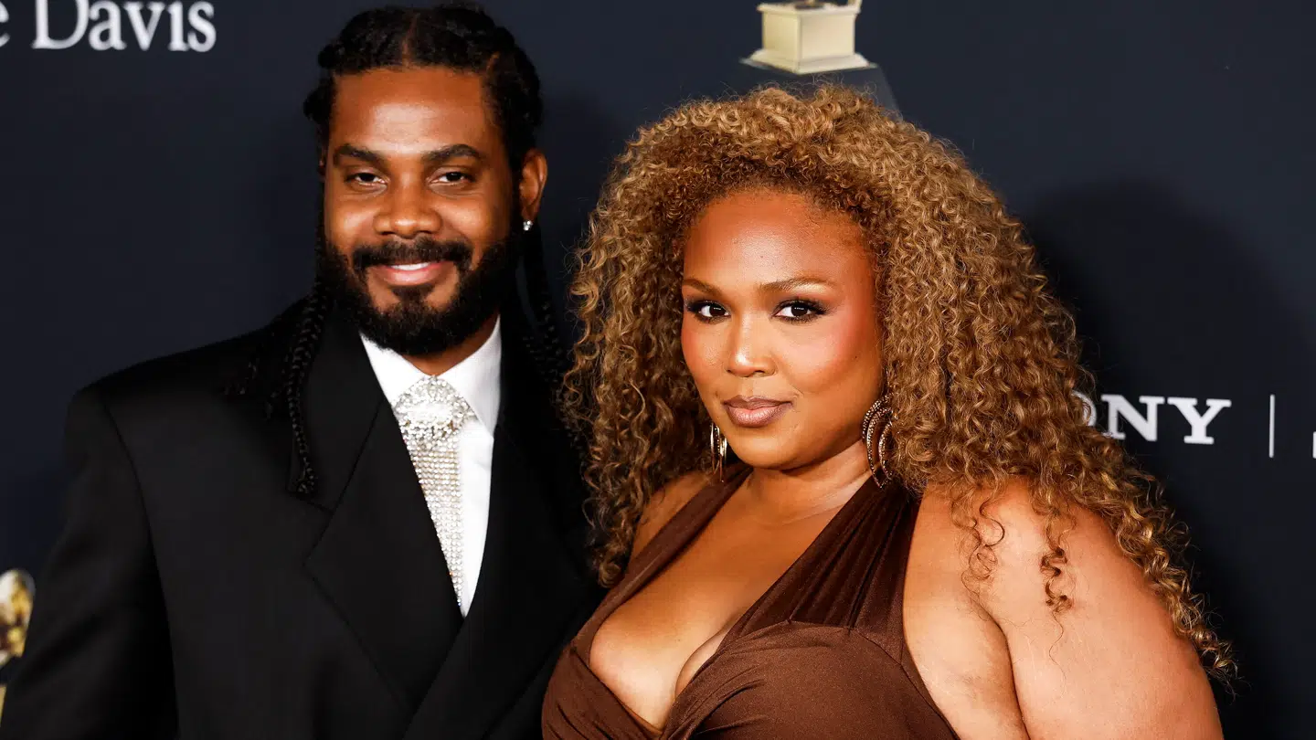 Lizzo med kæresten, Myke Wright.