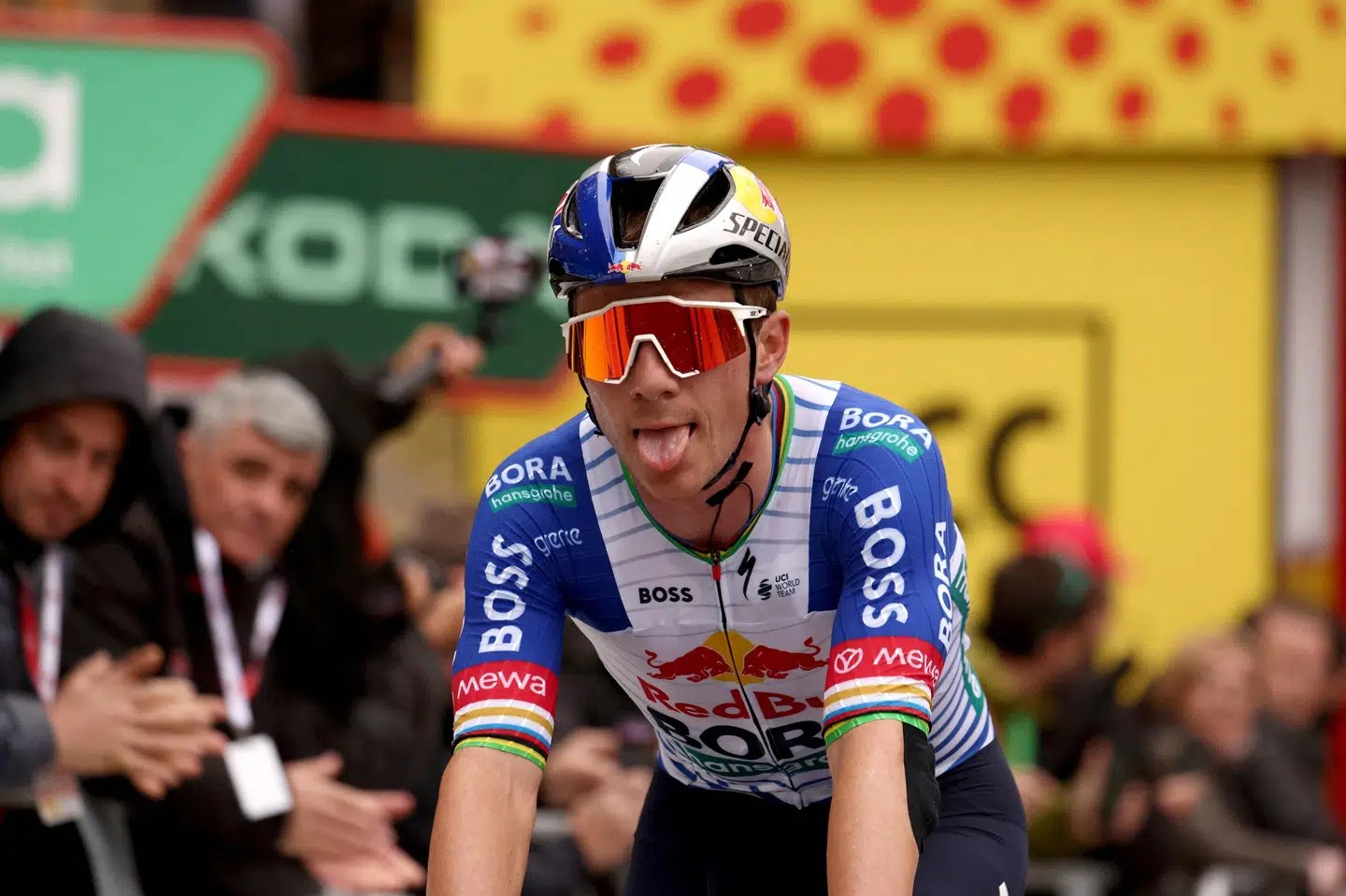 Remco Evenepoel afviste i vinter at skulle køre Flandern Rundt, men nu har piben fået en anden lyd. (Arkivfoto).