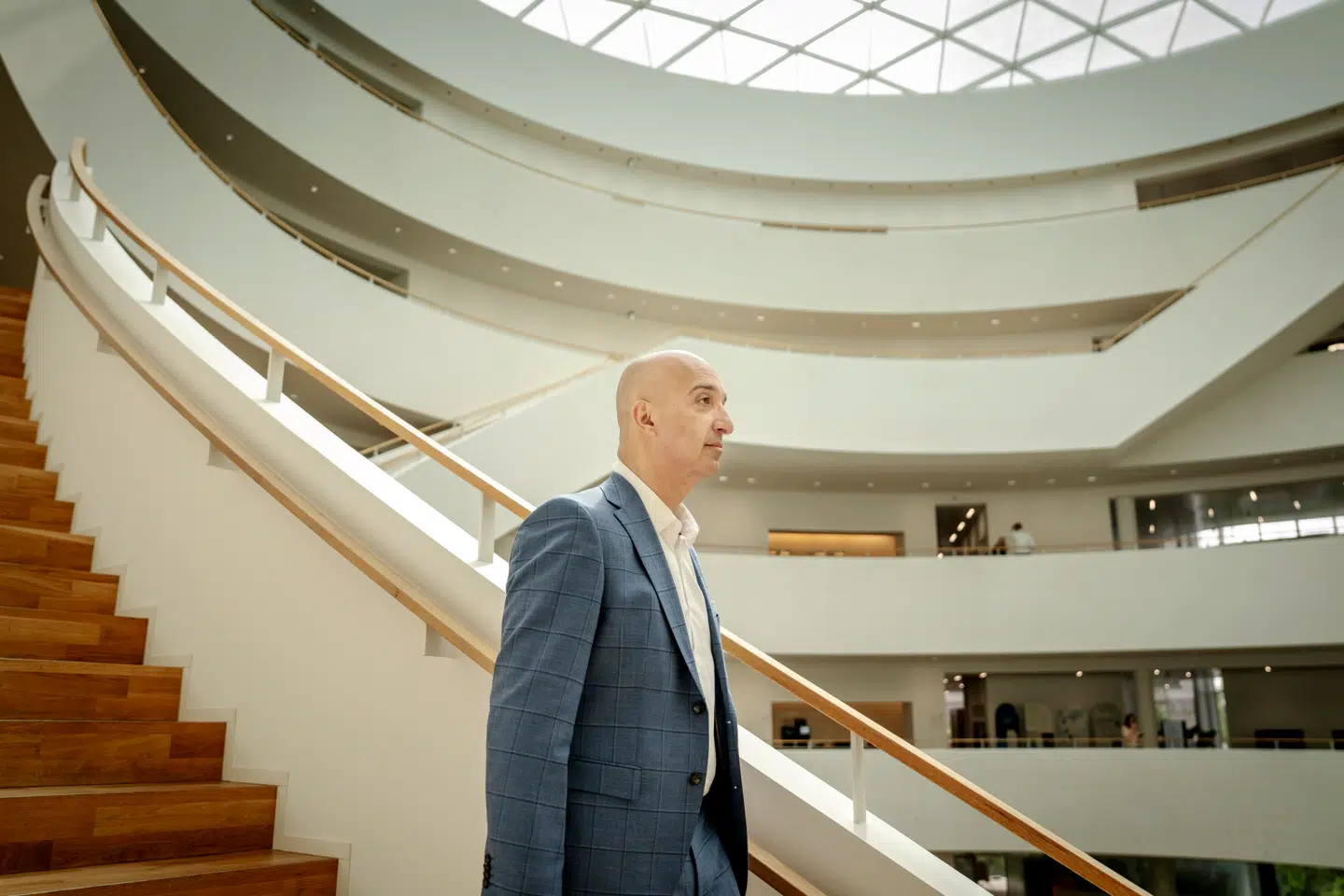 Mike Doustdar tiltrådte som topchef i Novo Nordisk sidste år og skal nu vende skuden hos medicinalgiganten, der forventer negativ vækst i år.