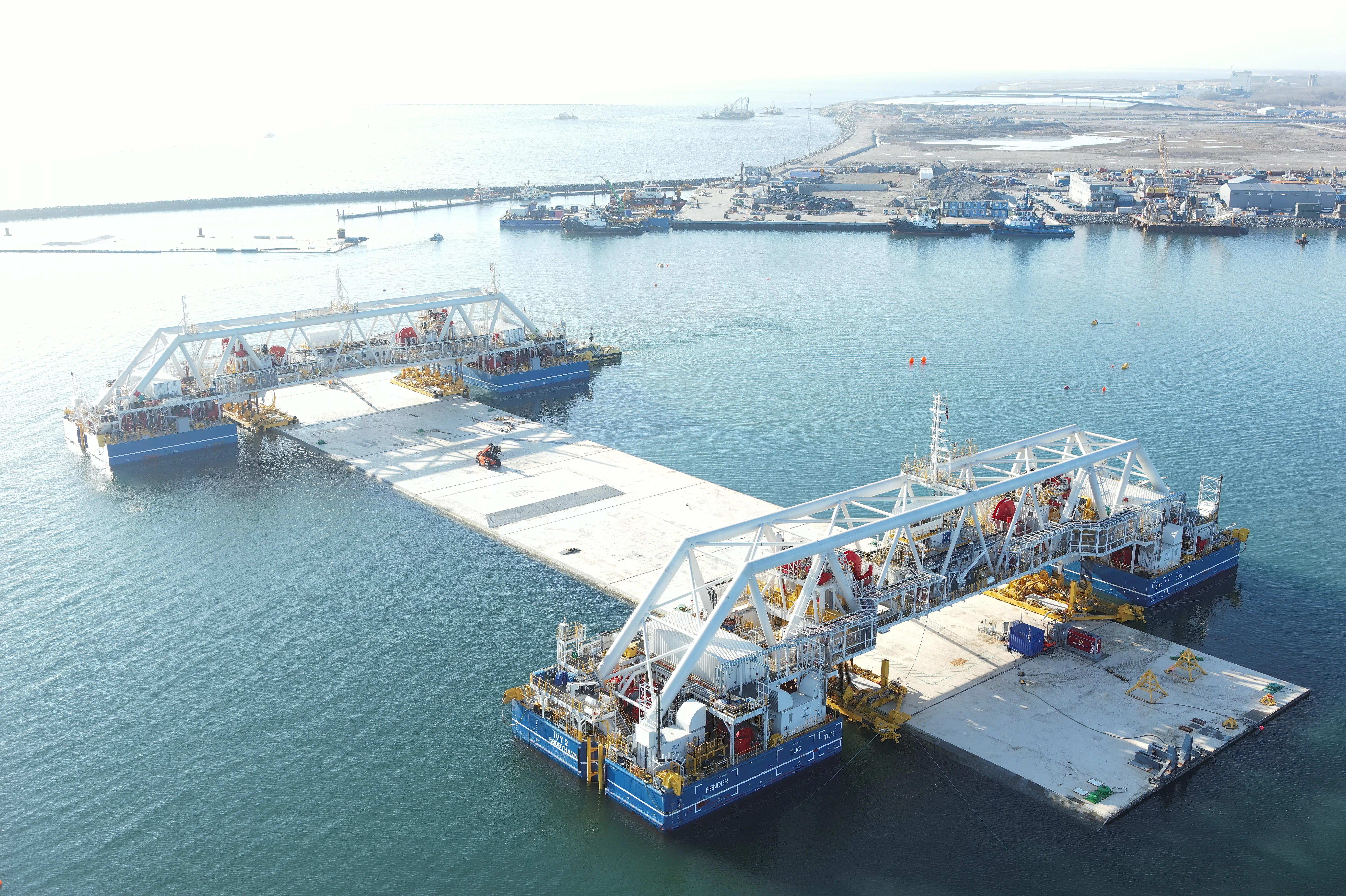 Første del af 18 kilometer lang Femern-tunnel nedsænkes i foråret