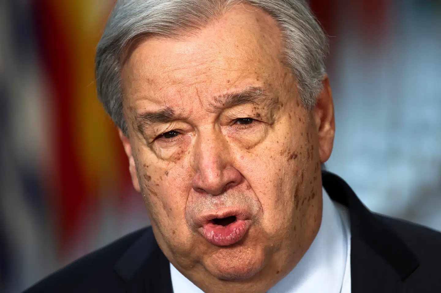 FN's generalsekretær, António Guterres, advarer om risiko for en større krig, der kan brede sig fra Iran og få konsekvenser for store dele af kloden. (Arkivfoto)