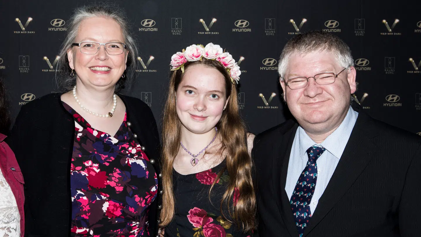 Rachel Ellebye og hendes forældre blev fulgt af hele Danmark i 18 år, da de var med i 'Årgang 0'. (arkivfoto fra 2014)