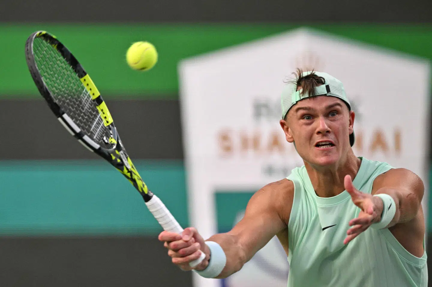 Holger Rune følger fortsat planen i sin genoptræning, siger mor Aneke Rune. (Arkivfoto).